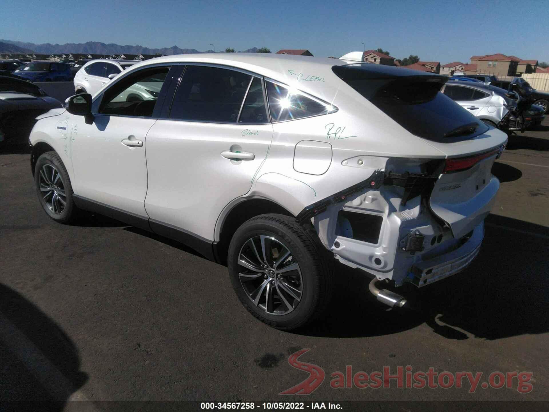 JTEAAAAH9MJ069616 2021 TOYOTA VENZA