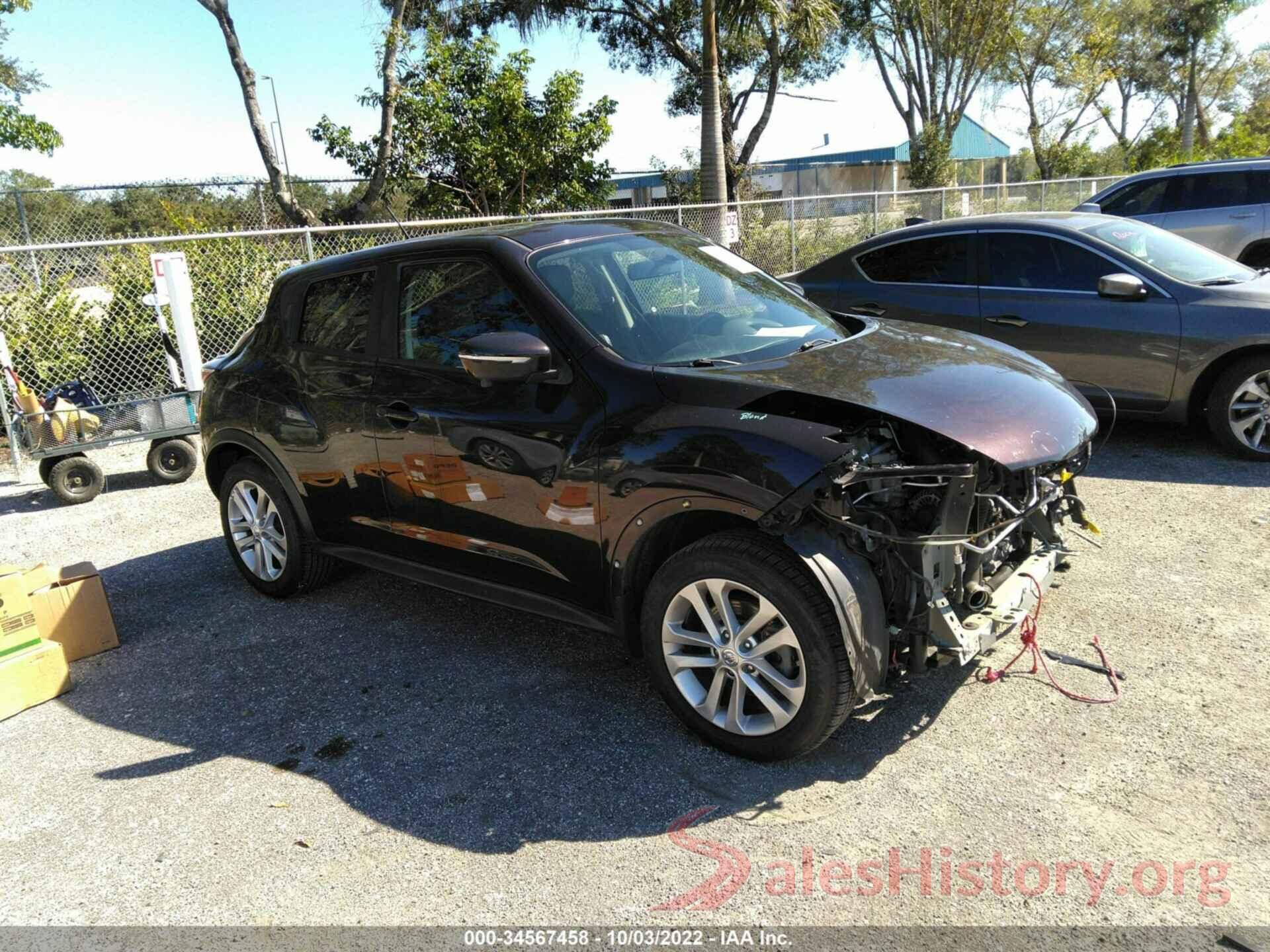 JN8AF5MR9GT608671 2016 NISSAN JUKE