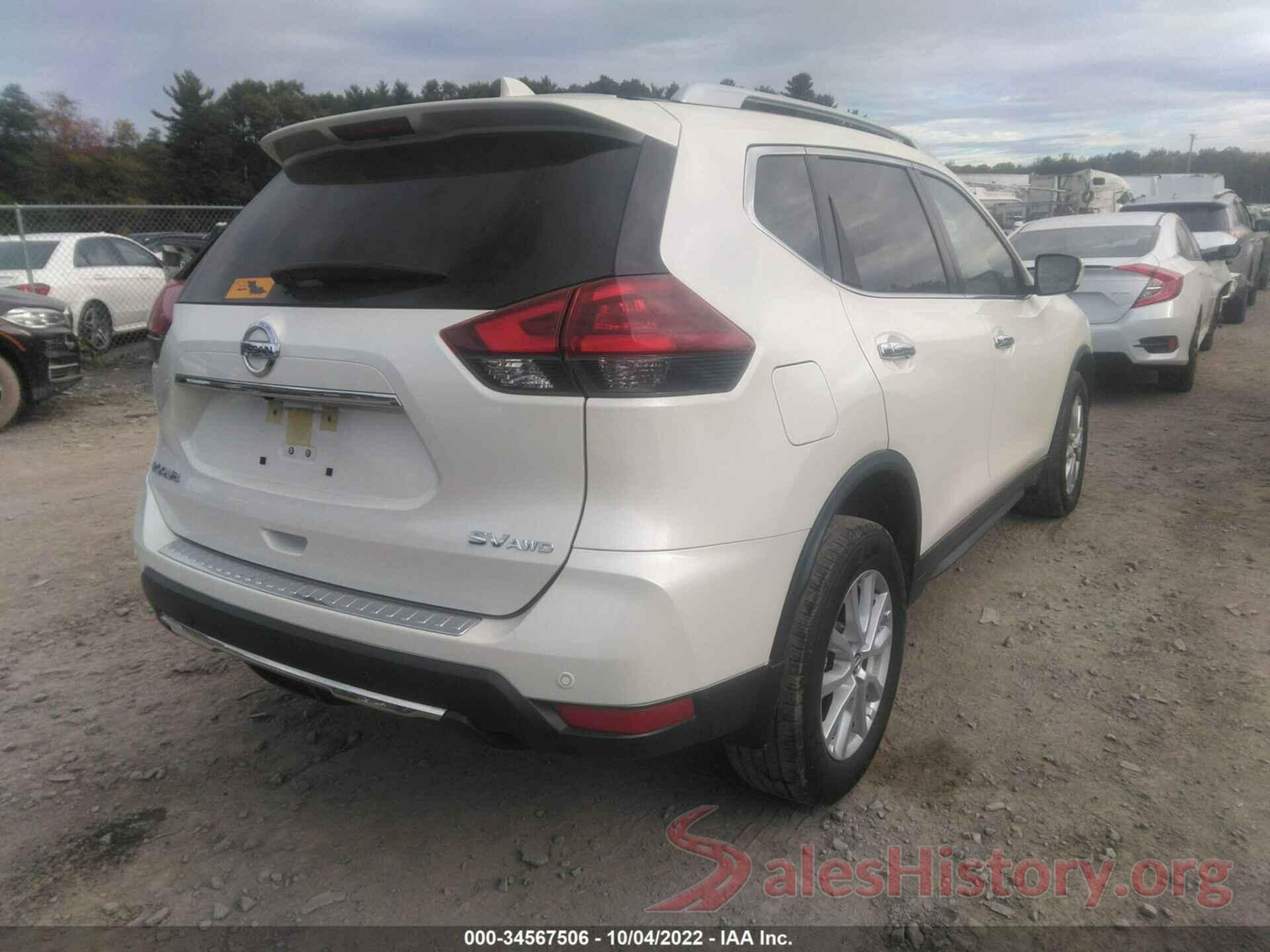 JN8AT2MV5KW372354 2019 NISSAN ROGUE