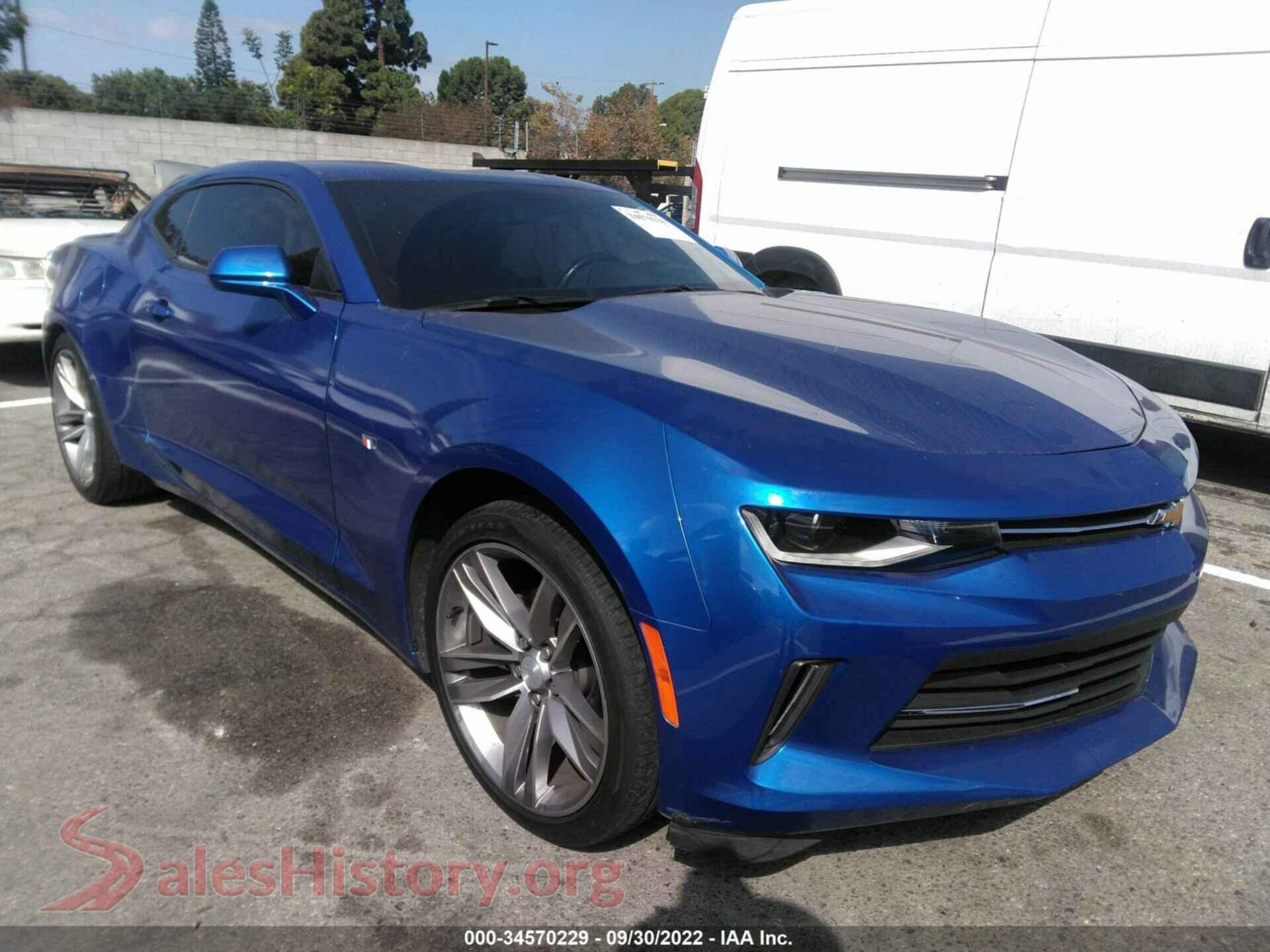 2018 CHEVROLET CAMARO VIN 1G1FB1RSXJ0181066, auction photo
