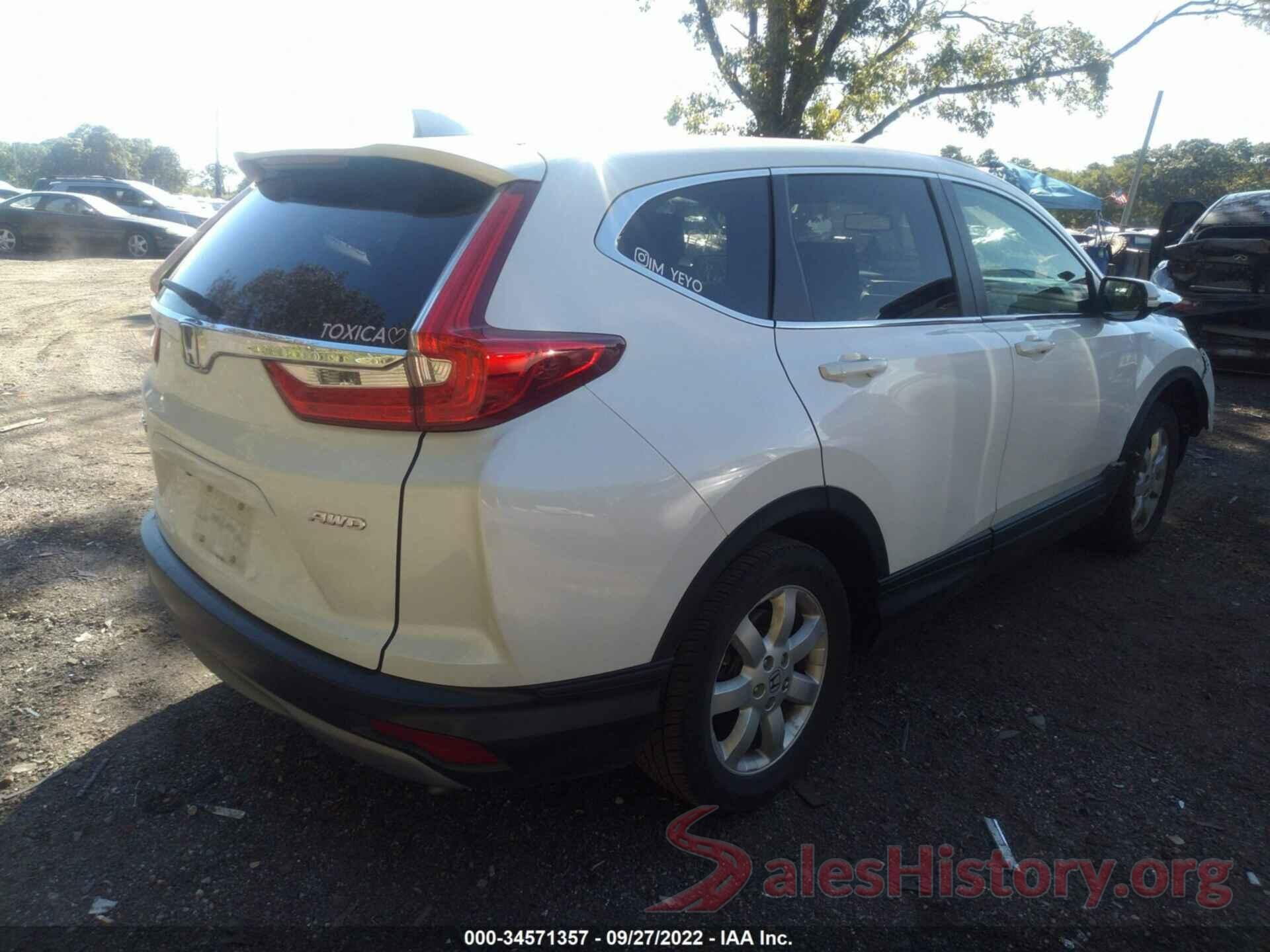 JHLRW2H8XKX014366 2019 HONDA CR-V