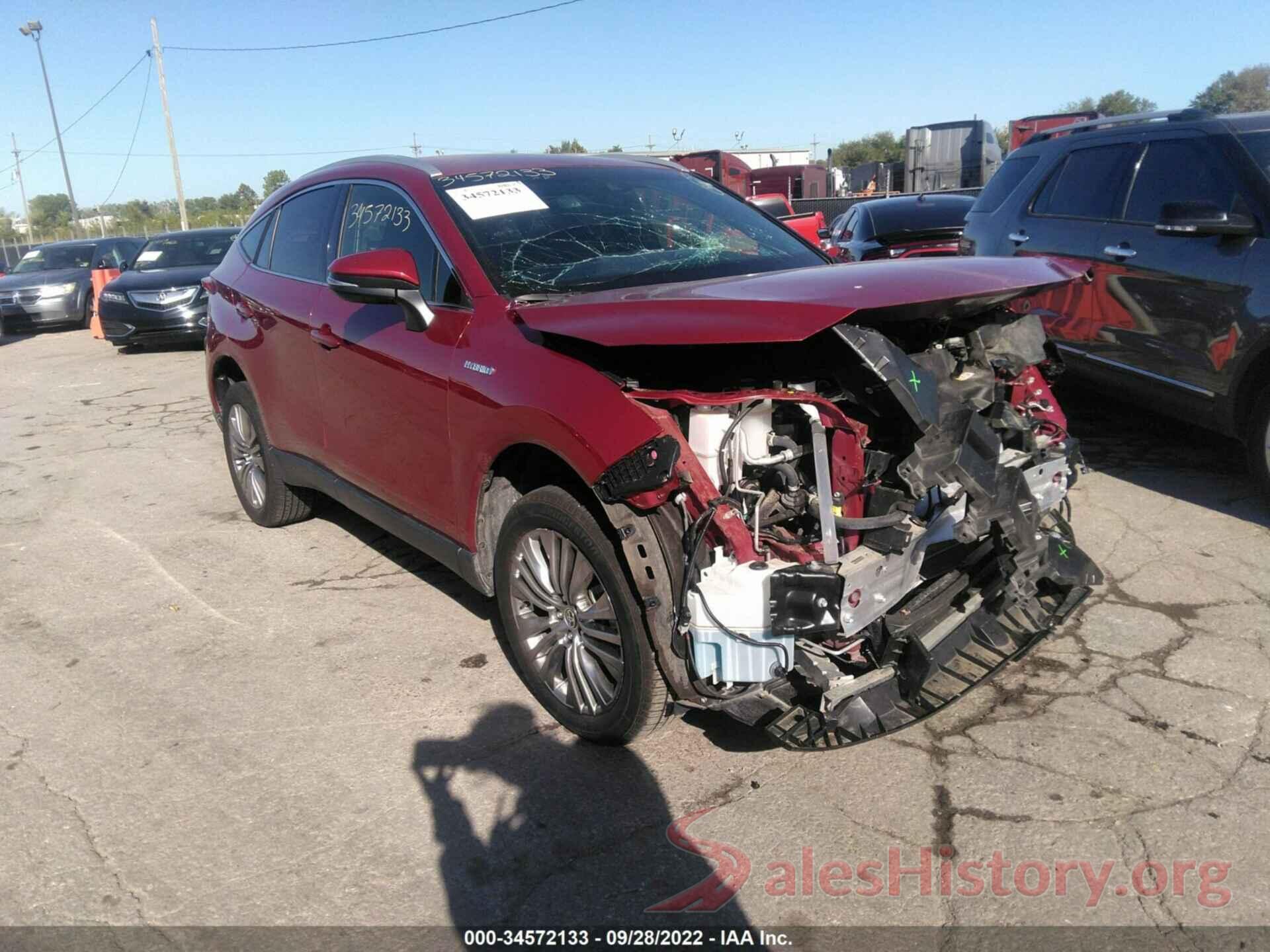 JTEAAAAH3MJ029922 2021 TOYOTA VENZA