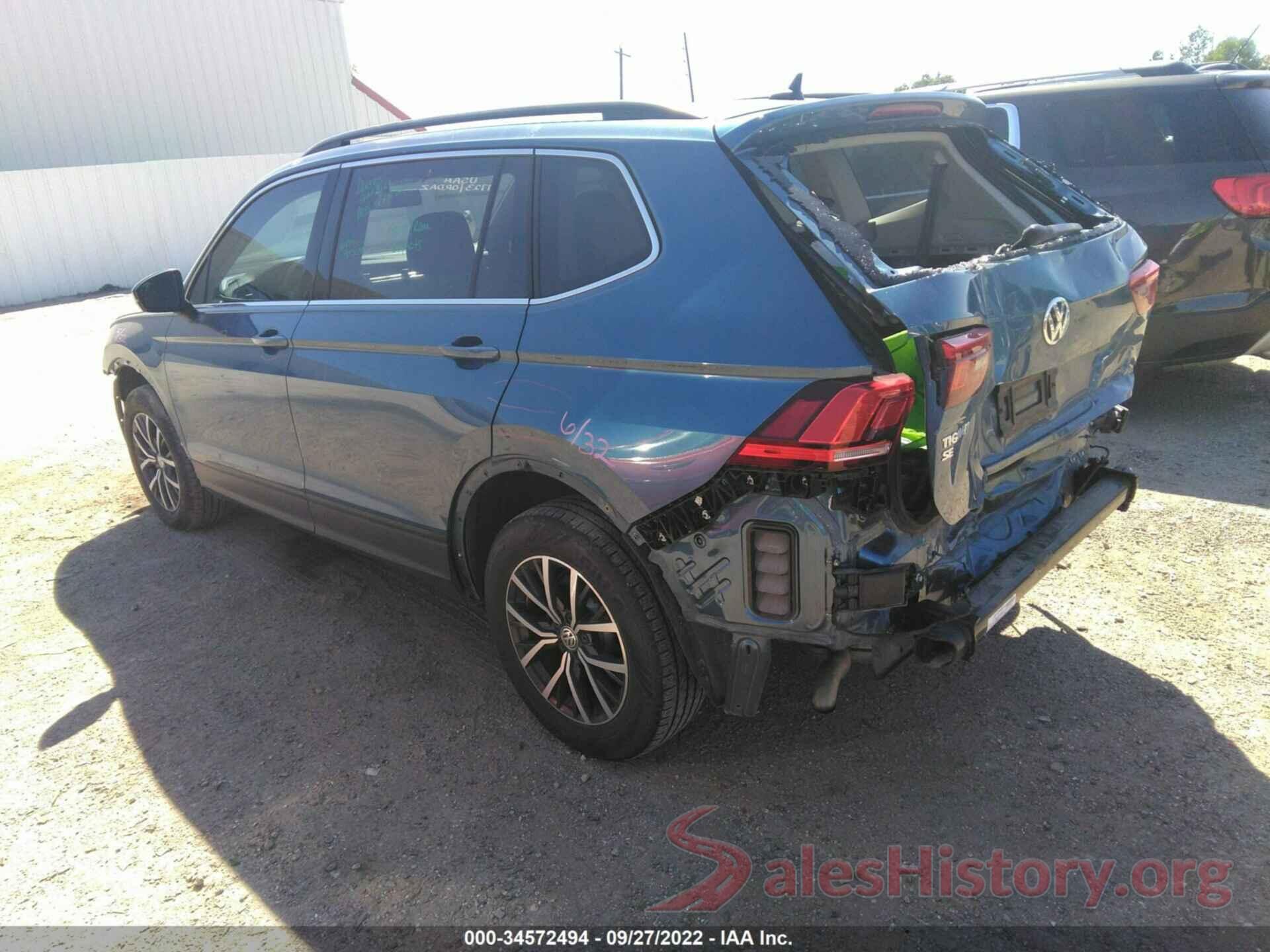 3VV3B7AXXKM091730 2019 VOLKSWAGEN TIGUAN