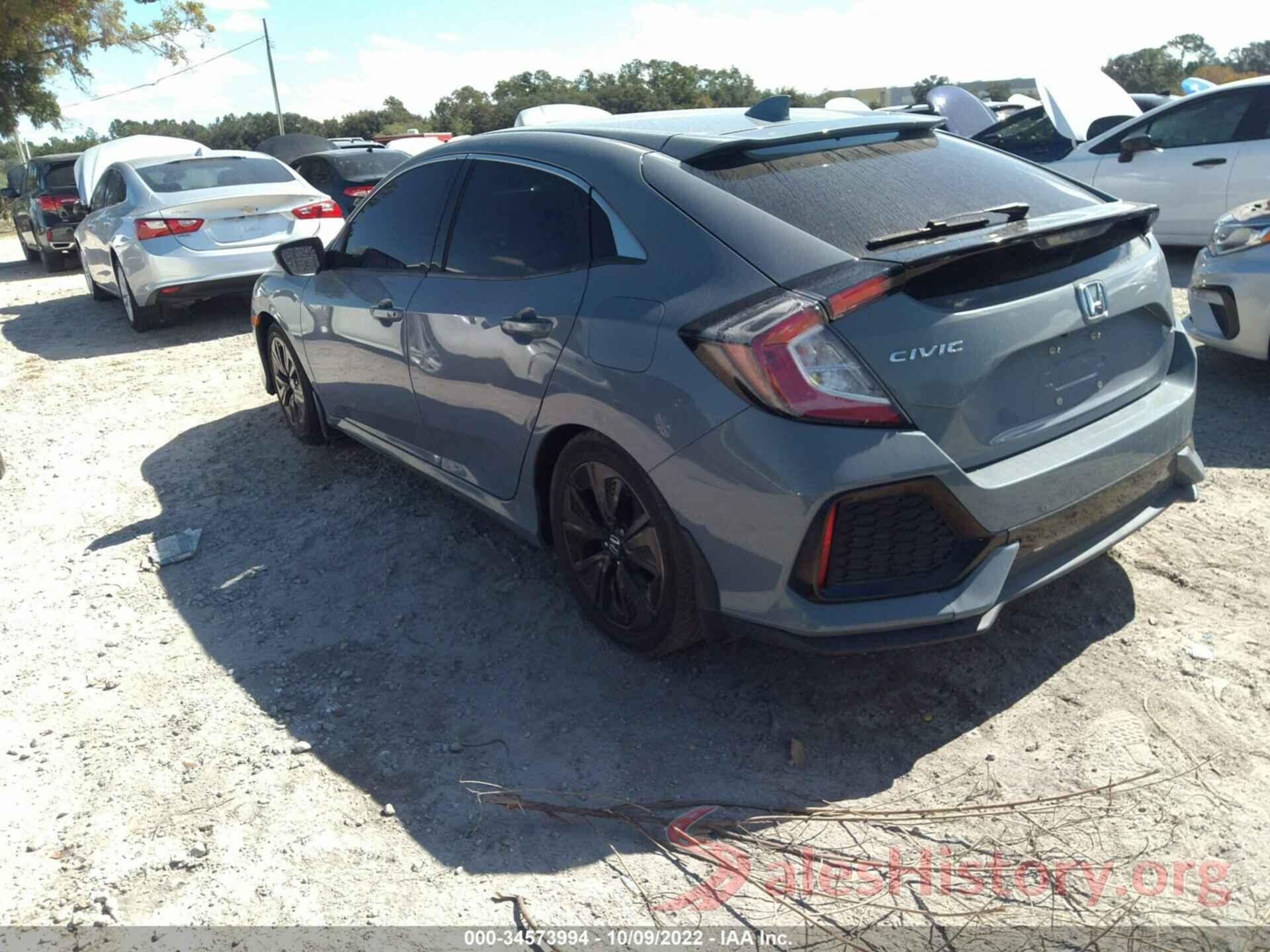 SHHFK7H57JU225014 2018 HONDA CIVIC HATCHBACK