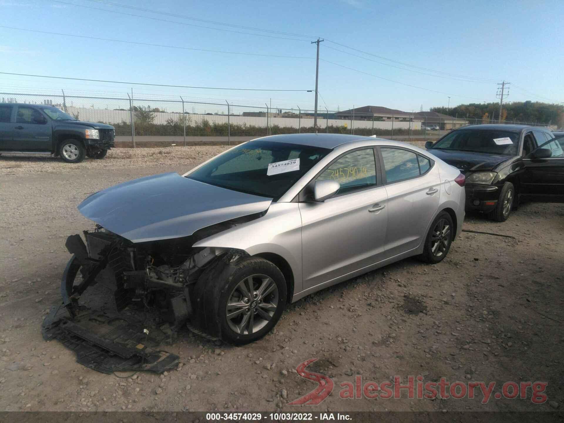 KMHD84LF1HU272462 2017 HYUNDAI ELANTRA