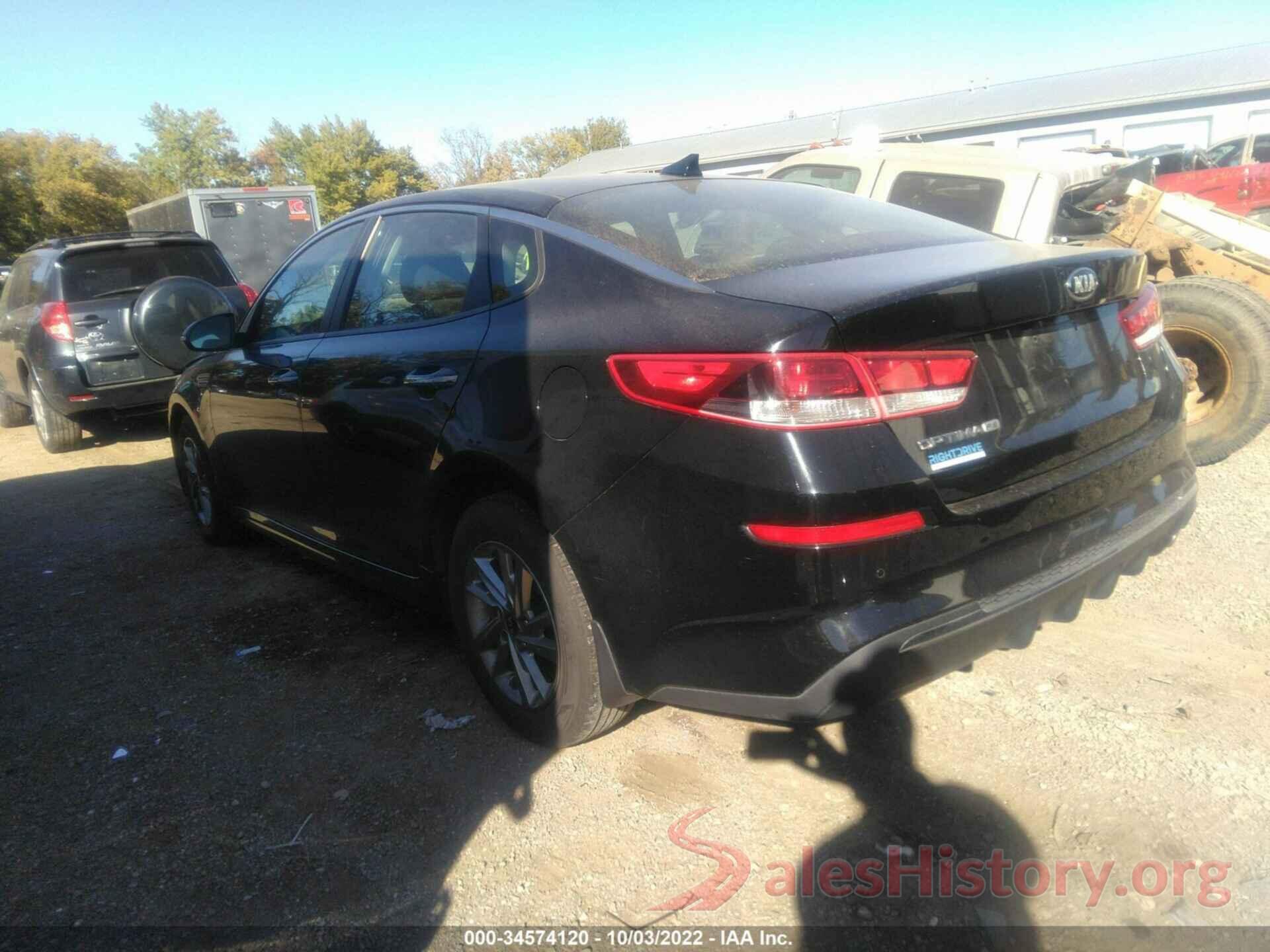 5XXGT4L37KG303488 2019 KIA OPTIMA