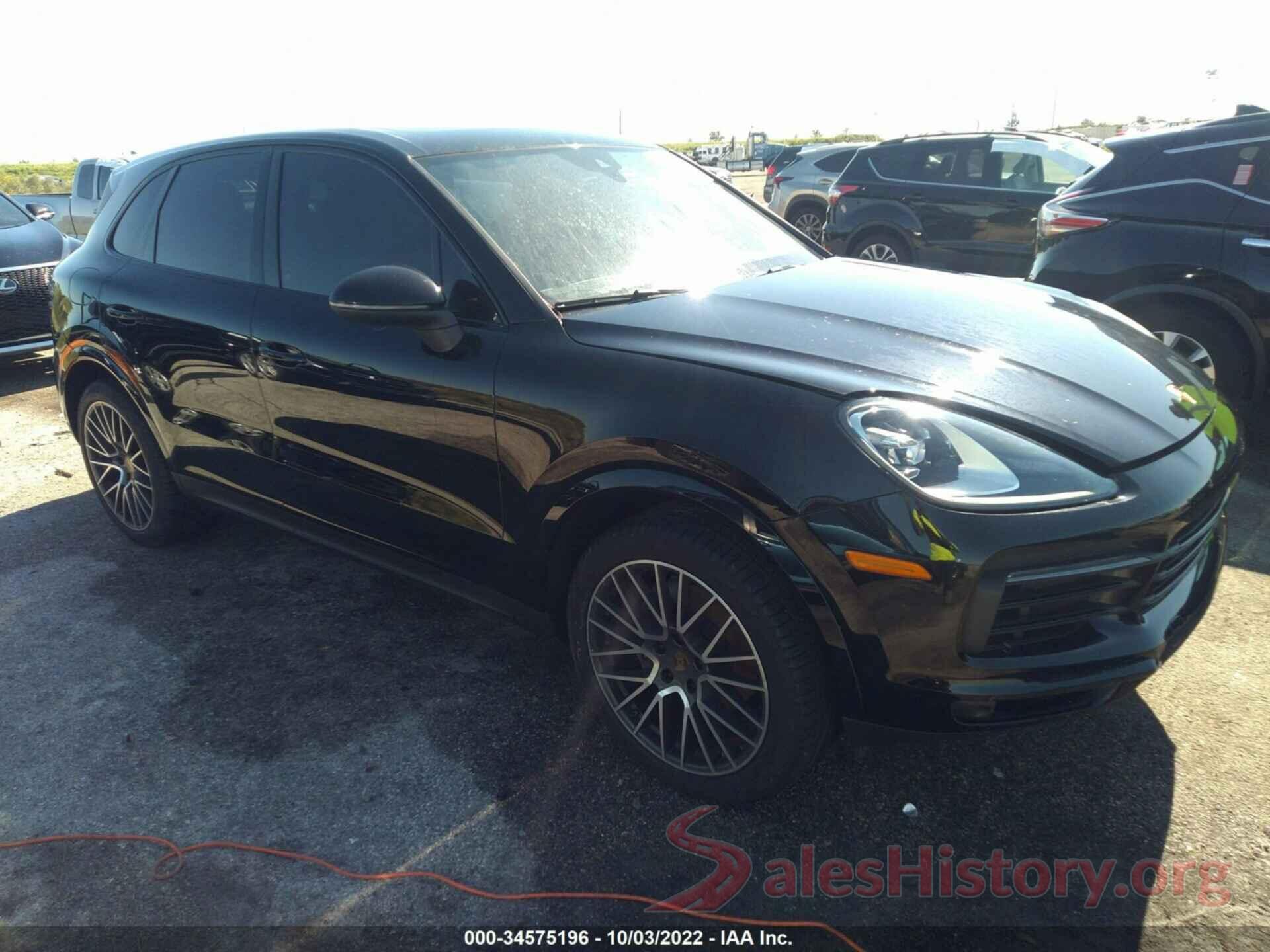 WP1AA2AY0KDA14671 2019 PORSCHE CAYENNE