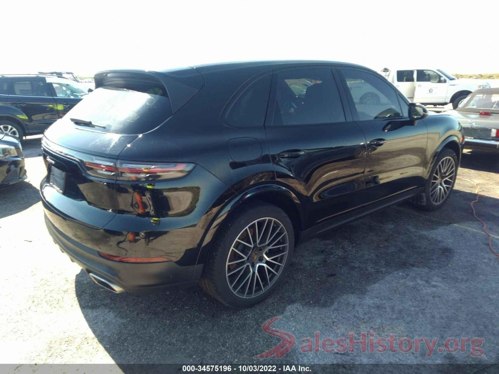 WP1AA2AY0KDA14671 2019 PORSCHE CAYENNE