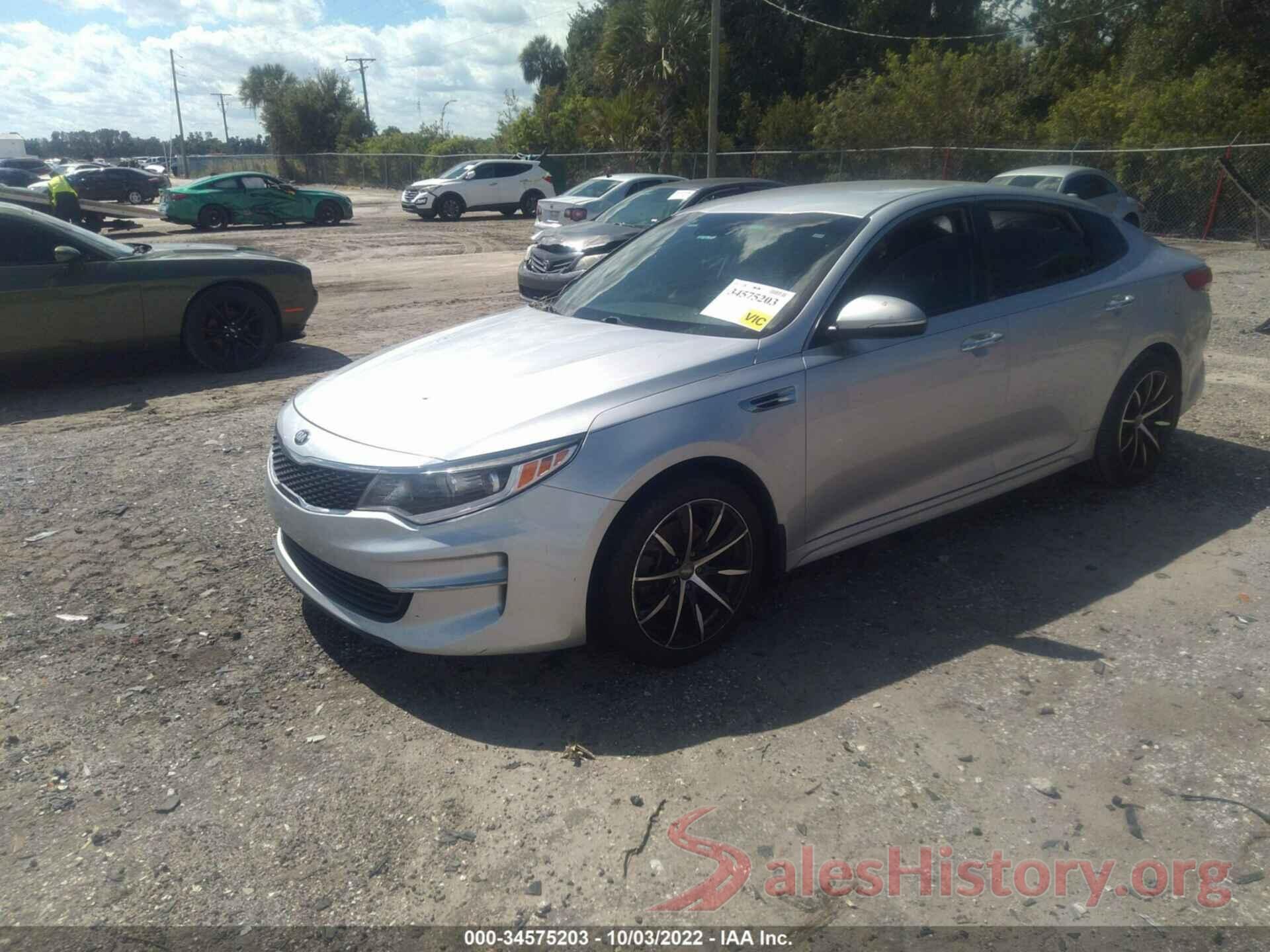 5XXGT4L32GG107949 2016 KIA OPTIMA