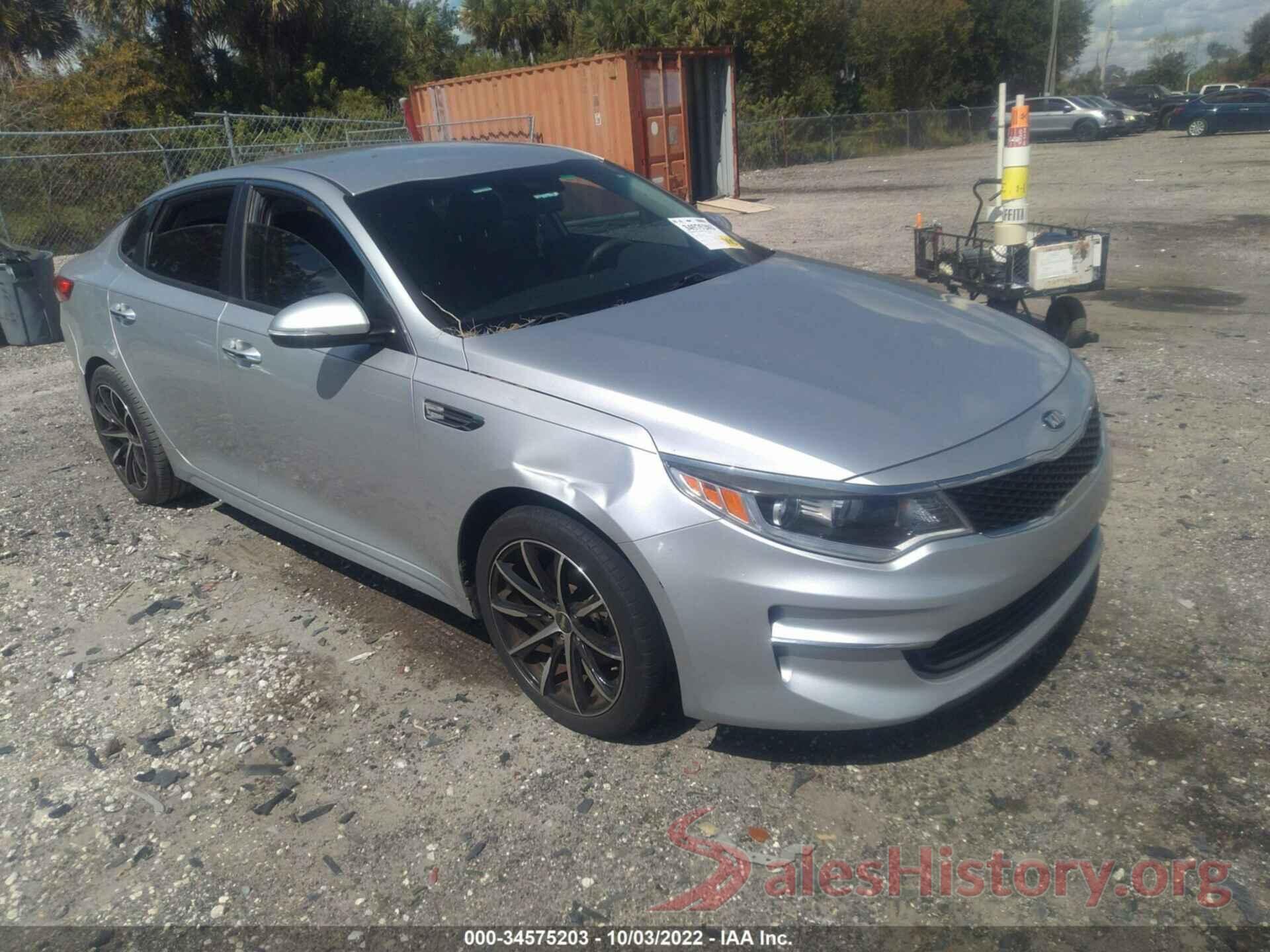 5XXGT4L32GG107949 2016 KIA OPTIMA