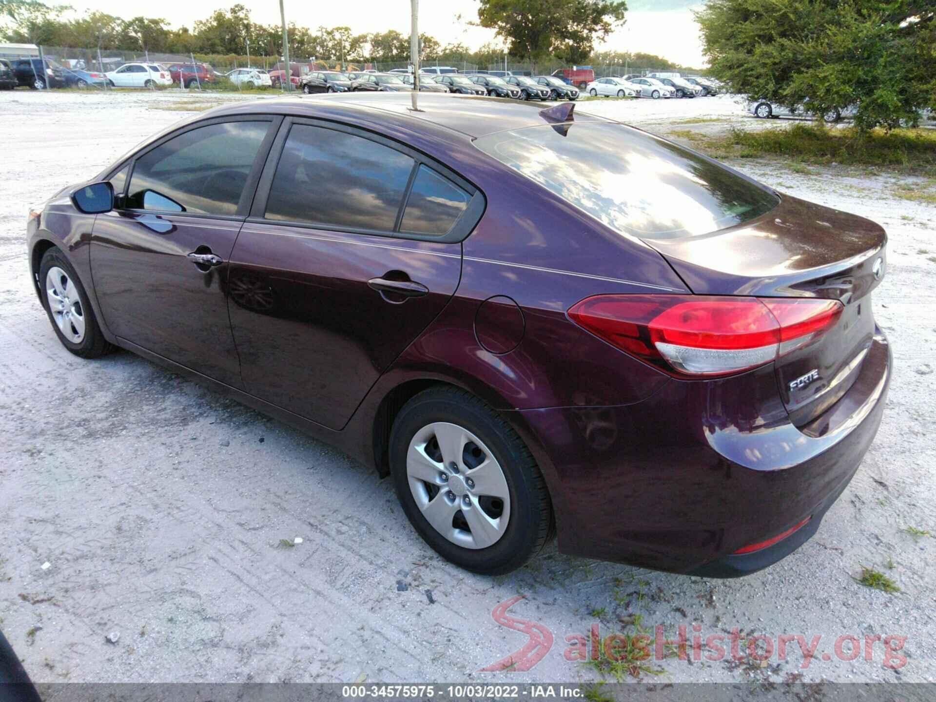 3KPFK4A72HE009969 2017 KIA FORTE