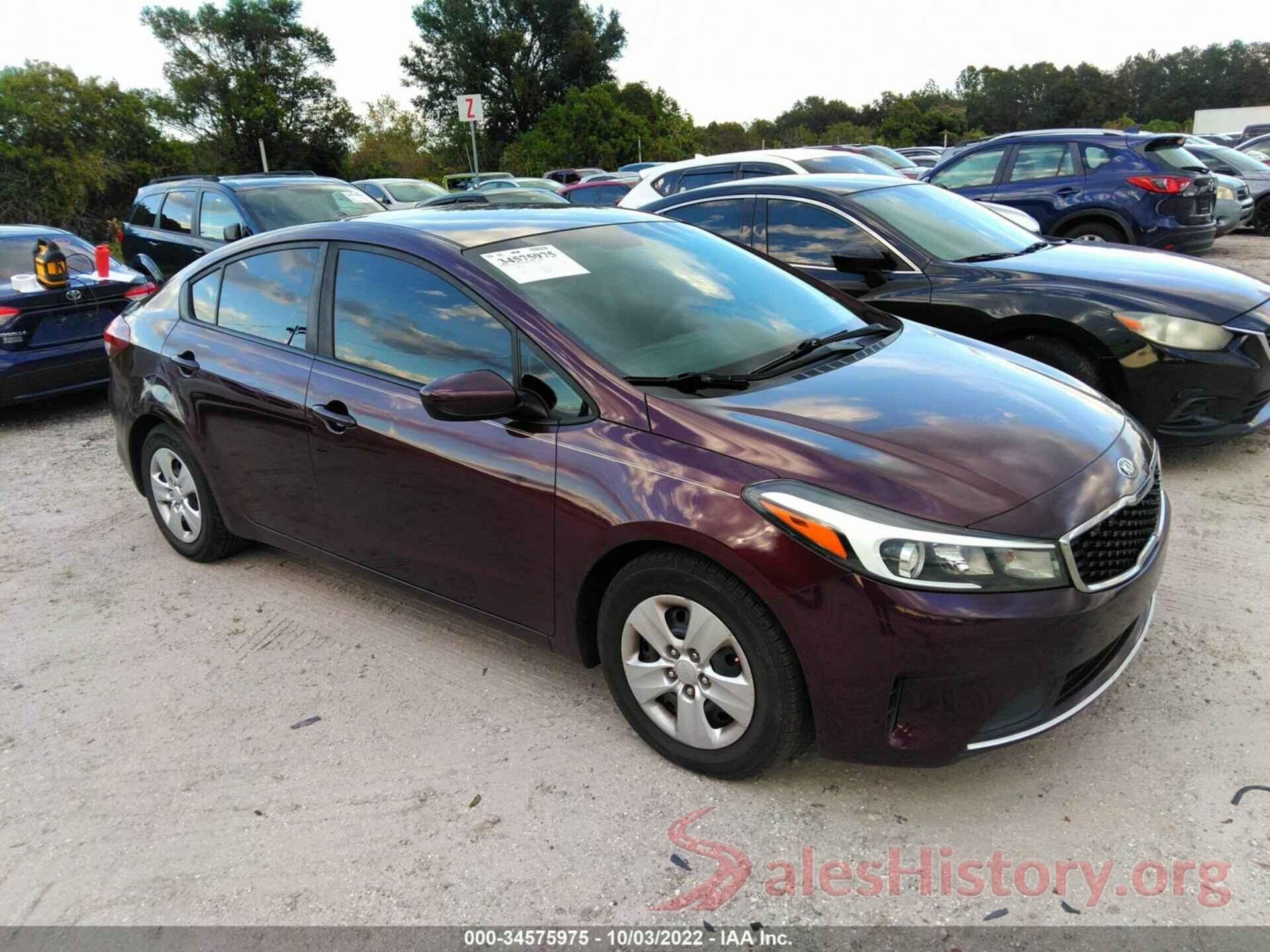 3KPFK4A72HE009969 2017 KIA FORTE