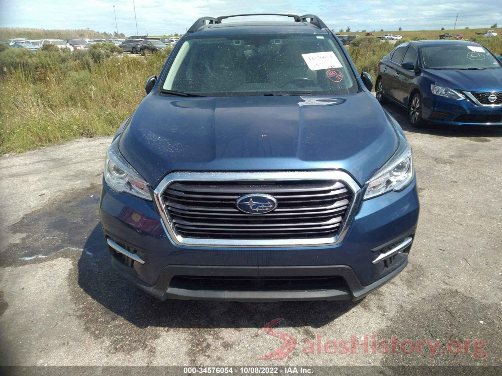 4S4WMAPDXK3450636 2019 SUBARU ASCENT