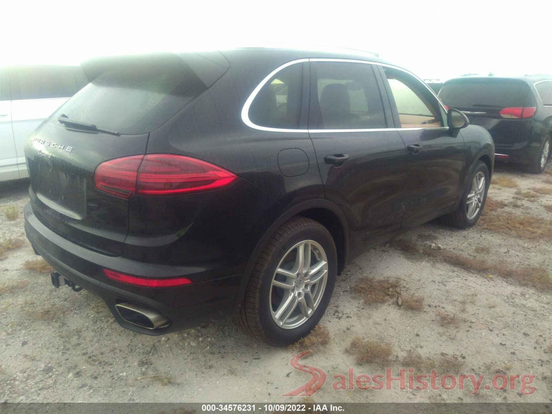 WP1AA2A27GKA36147 2016 PORSCHE CAYENNE