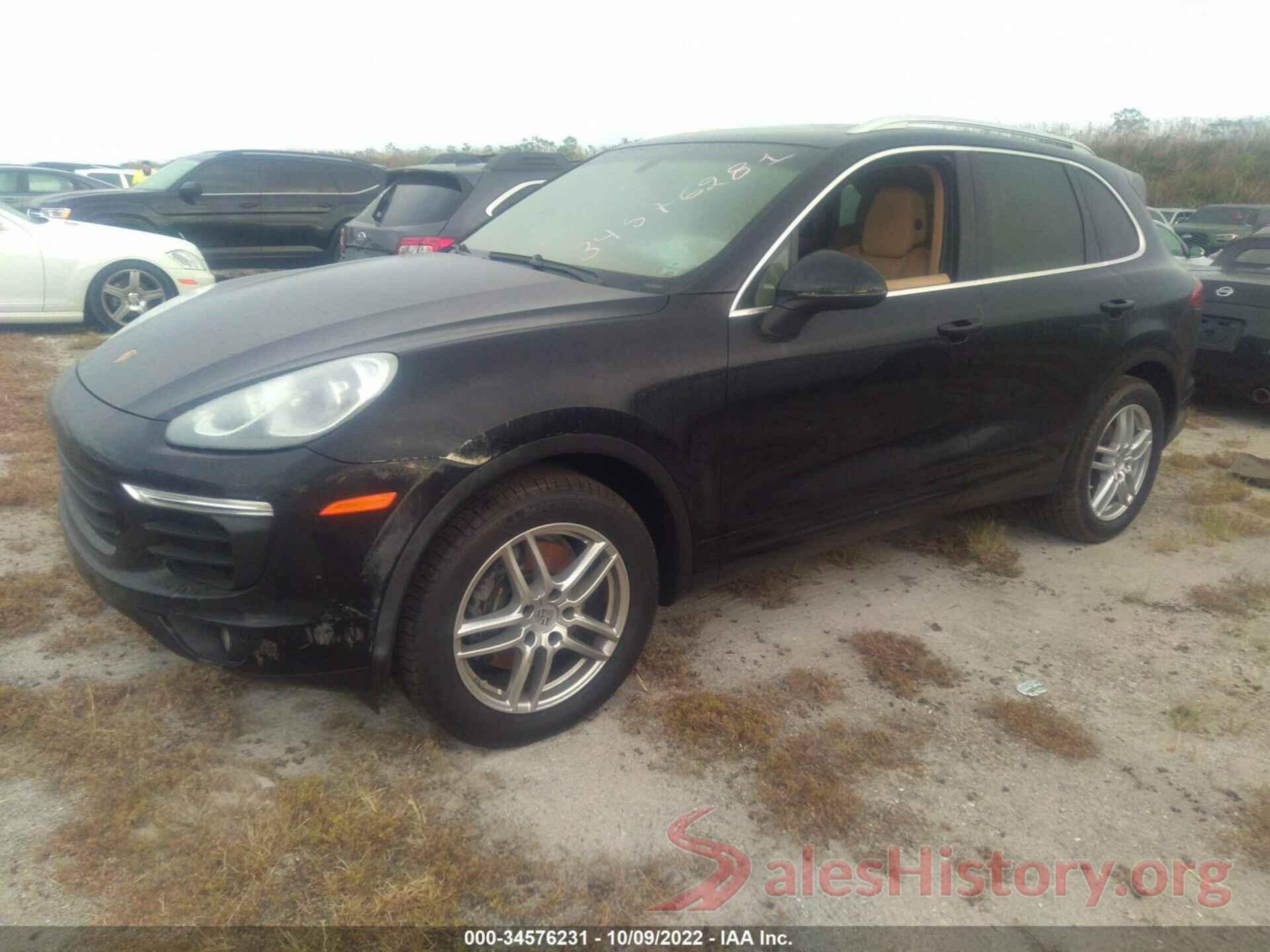 WP1AA2A27GKA36147 2016 PORSCHE CAYENNE