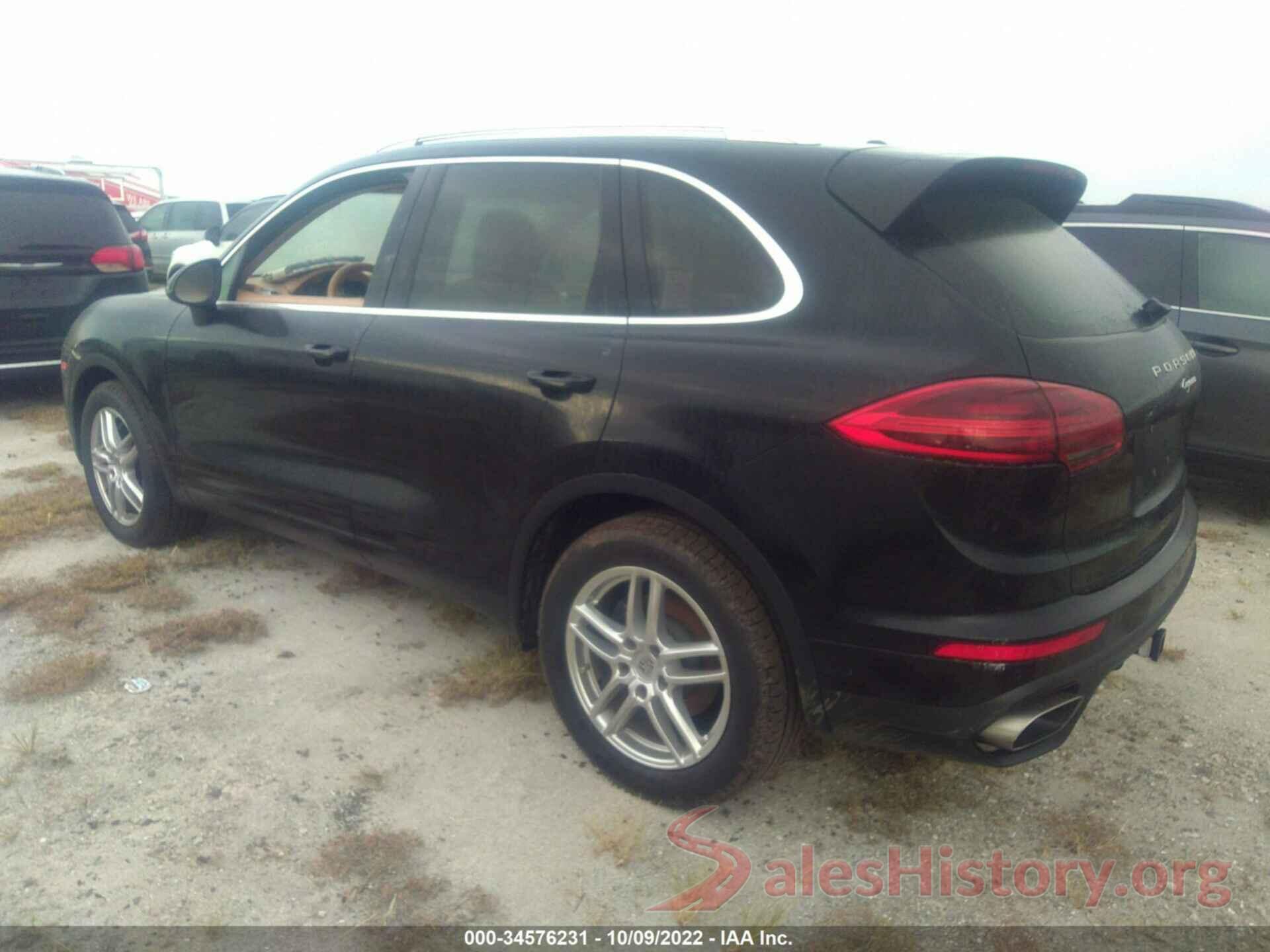 WP1AA2A27GKA36147 2016 PORSCHE CAYENNE