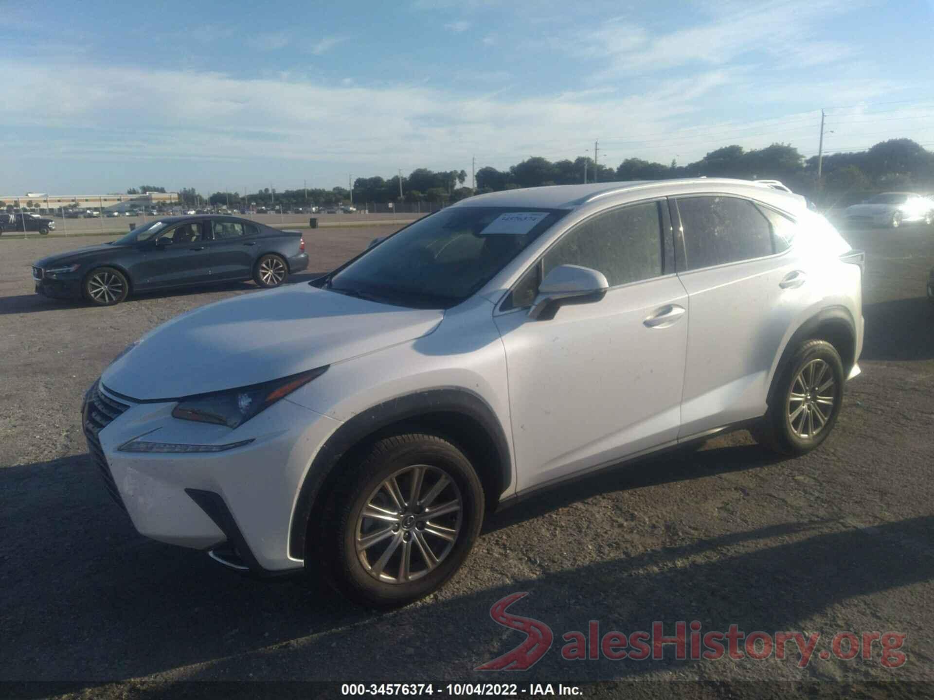 JTJAARBZ1L5019422 2020 LEXUS NX