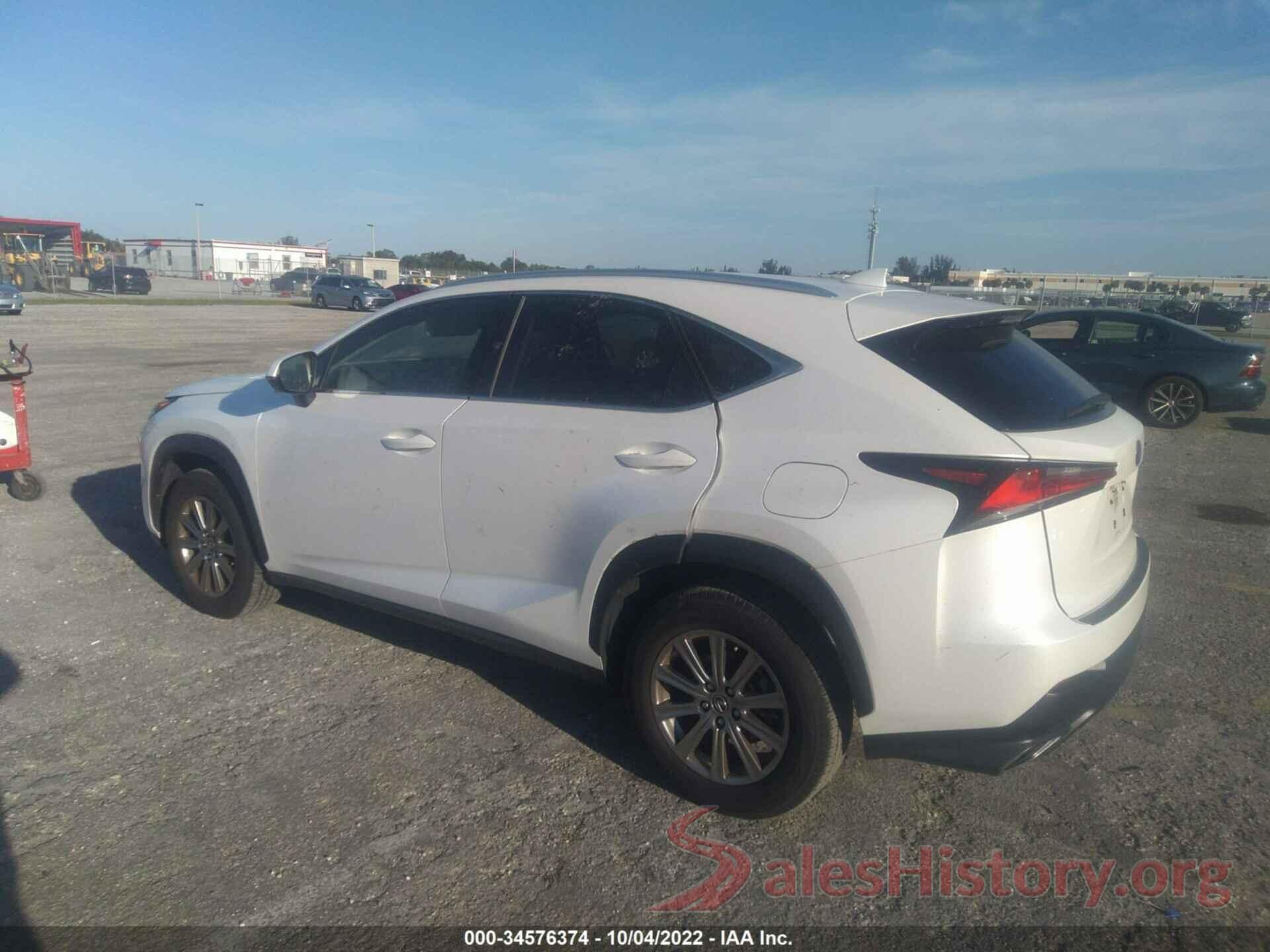 JTJAARBZ1L5019422 2020 LEXUS NX