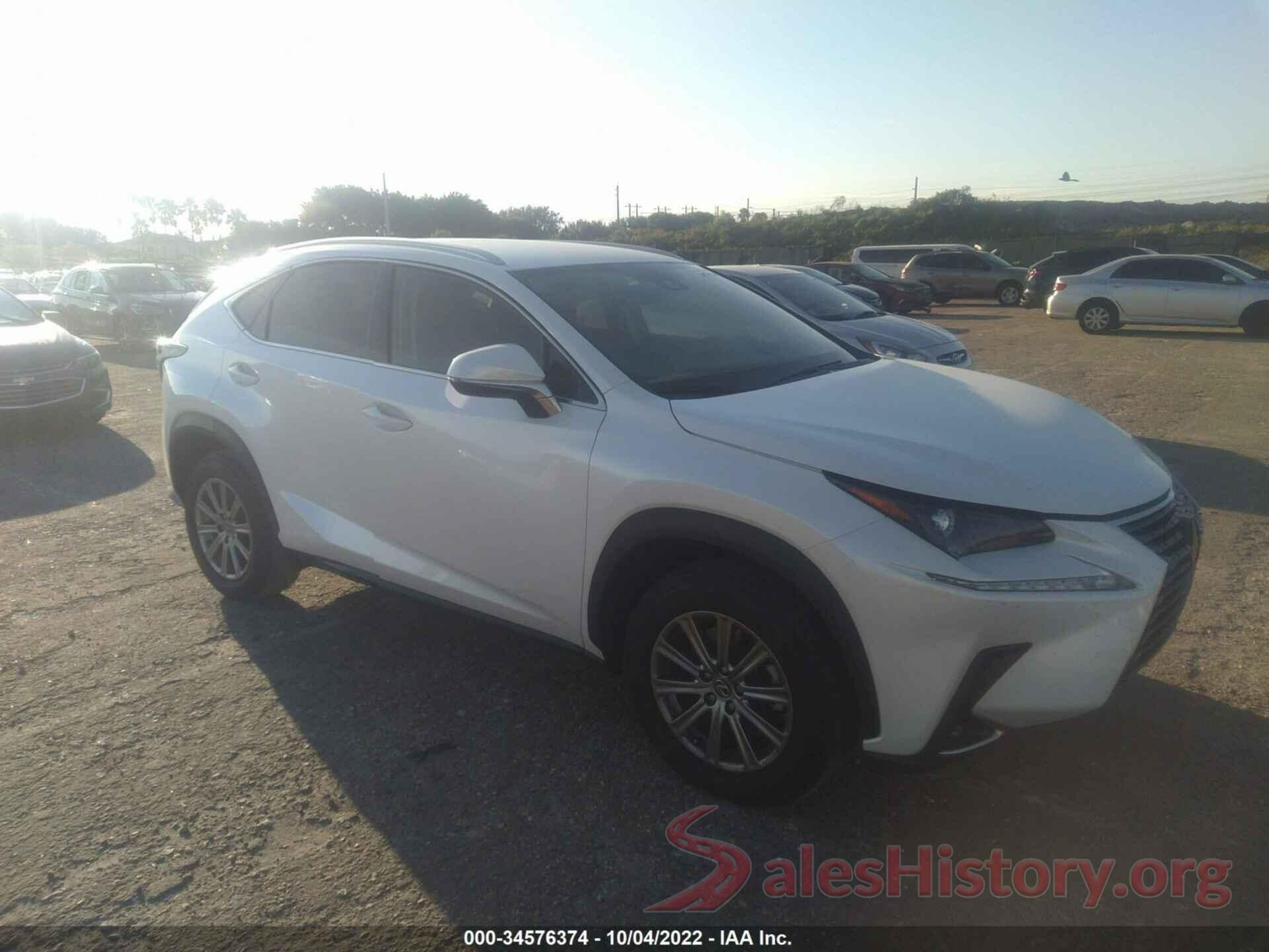 JTJAARBZ1L5019422 2020 LEXUS NX