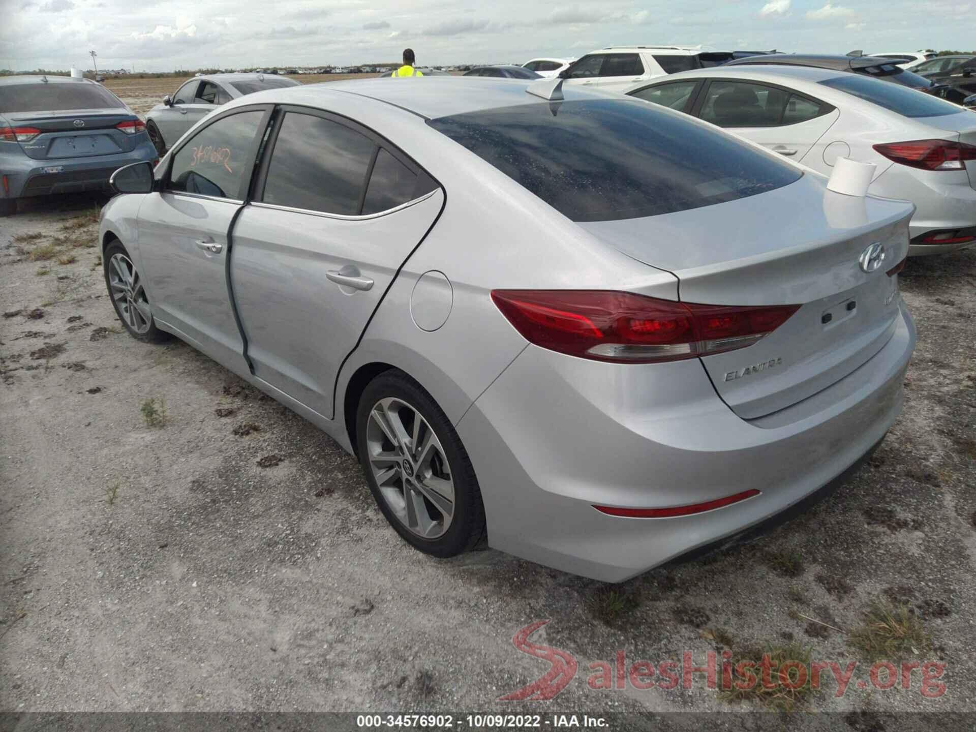 KMHD84LF4JU591649 2018 HYUNDAI ELANTRA