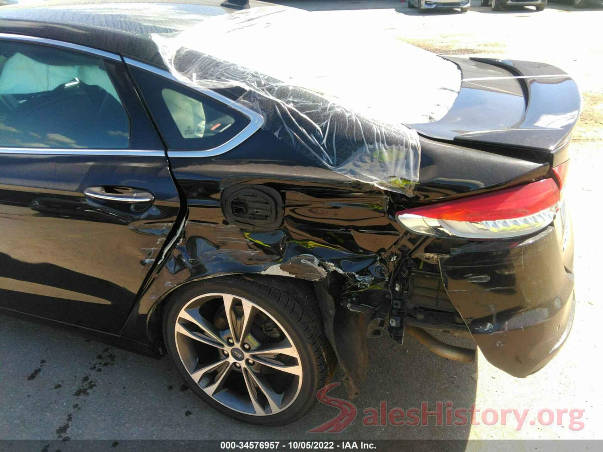 3FA6P0K96KR269288 2019 FORD FUSION