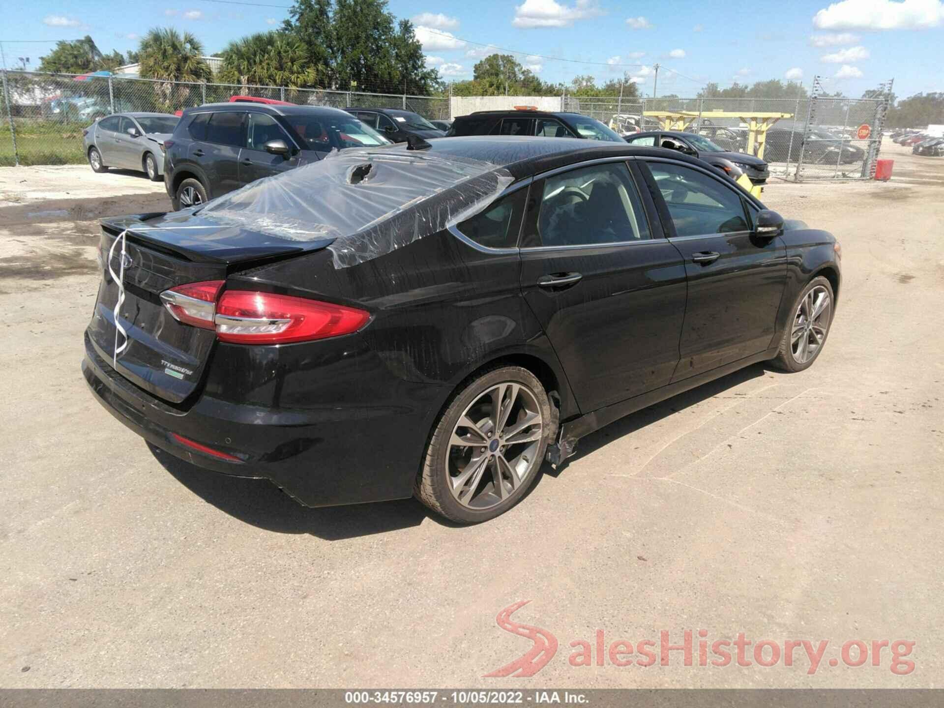 3FA6P0K96KR269288 2019 FORD FUSION