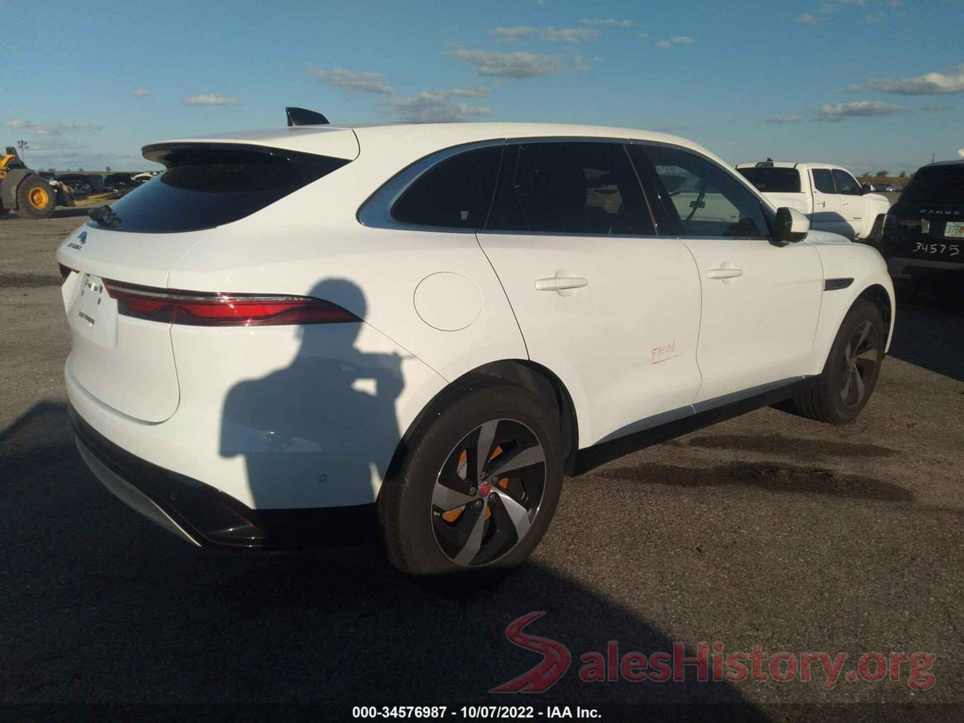 SADCJ2EX8MA664319 2021 JAGUAR F-PACE