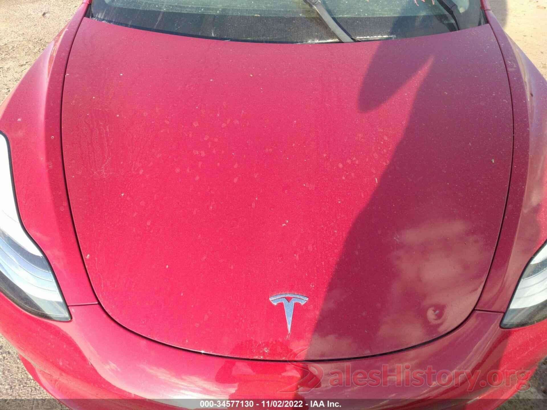 5YJ3E1EBXJF096396 2018 TESLA MODEL 3