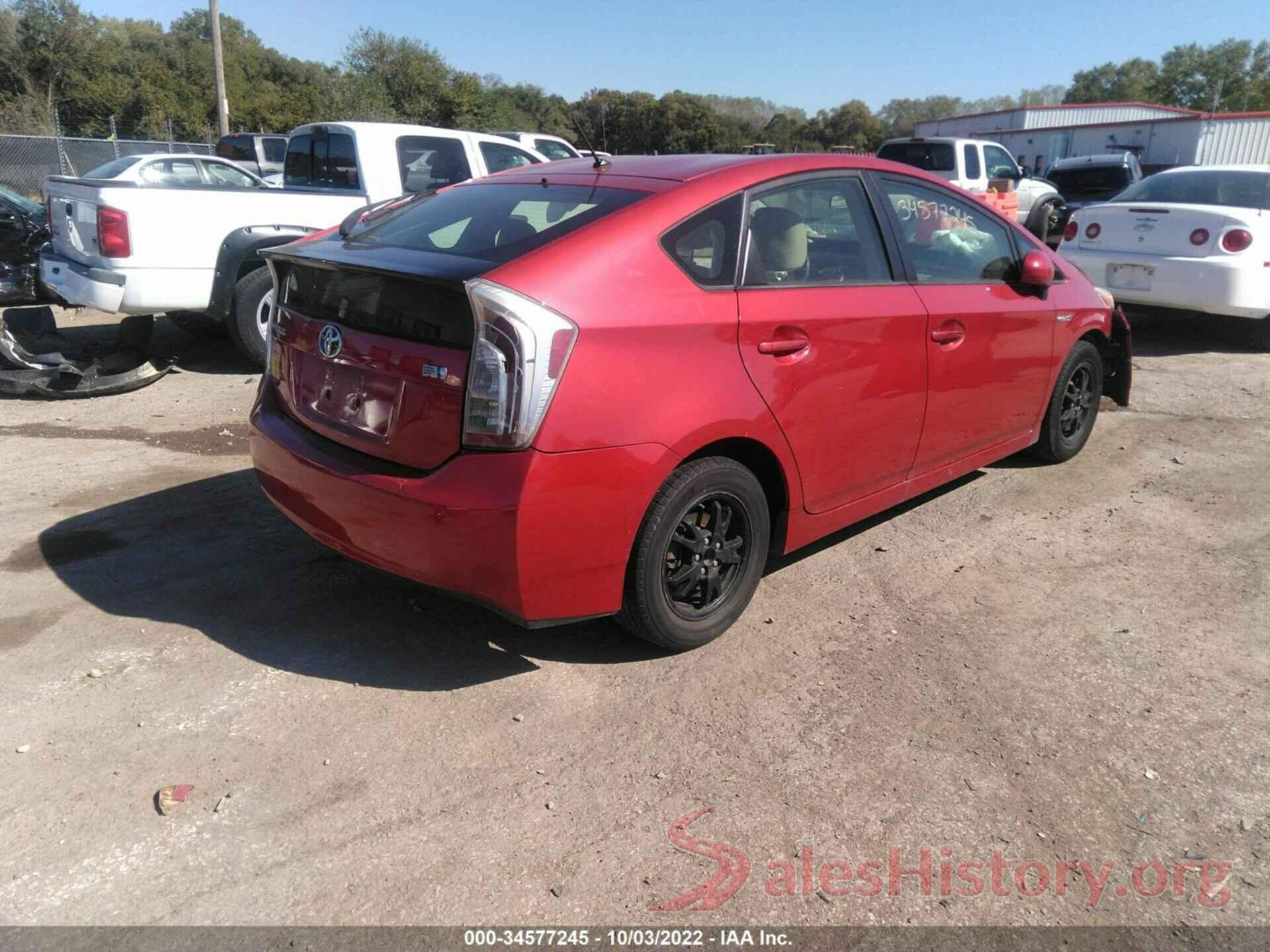 JTDKN3DU9D5689554 2013 TOYOTA PRIUS