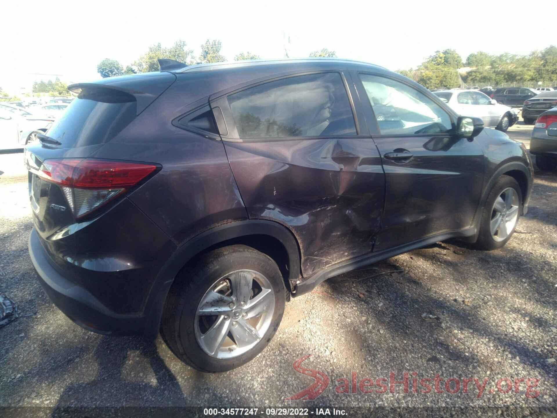 3CZRU6H50KM721654 2019 HONDA HR-V