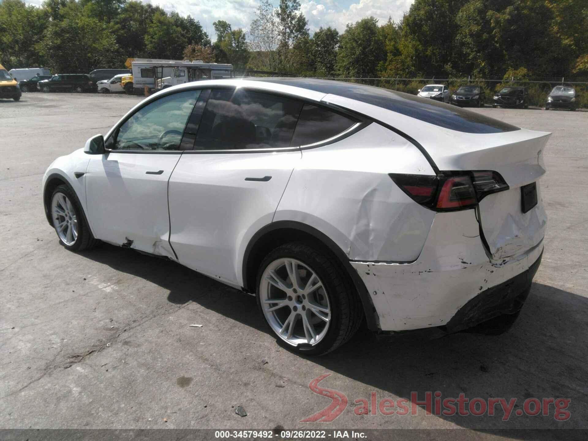 5YJYGDEE2MF083092 2021 TESLA MODEL Y