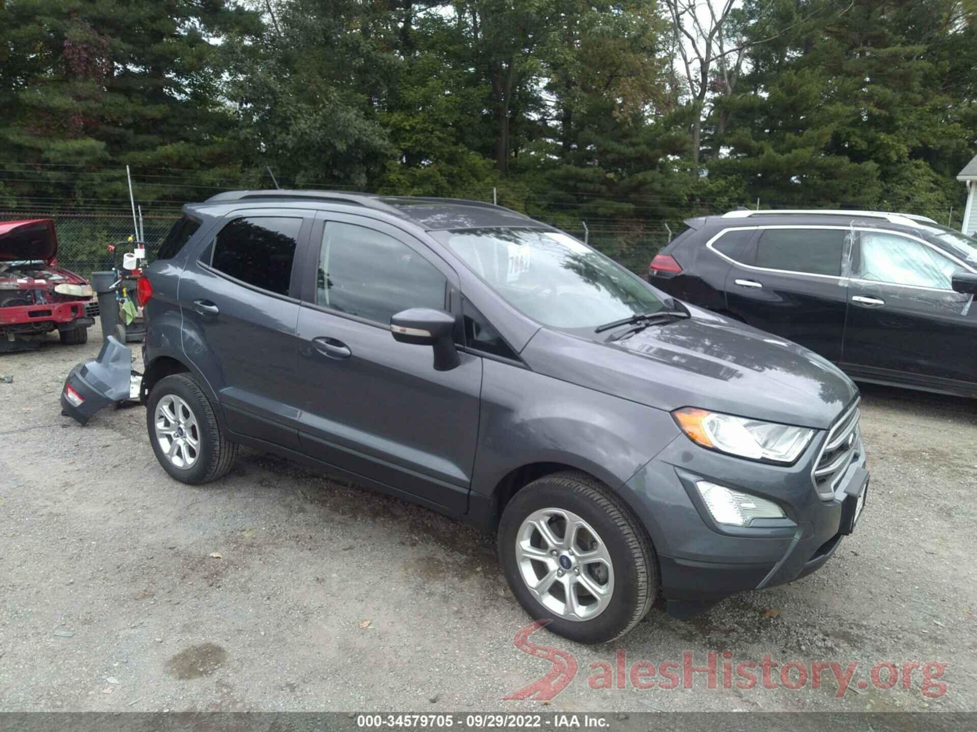 MAJ6S3GL6KC292914 2019 FORD ECOSPORT