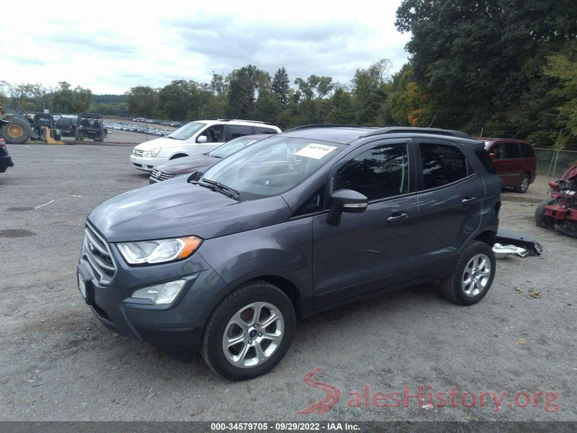 MAJ6S3GL6KC292914 2019 FORD ECOSPORT