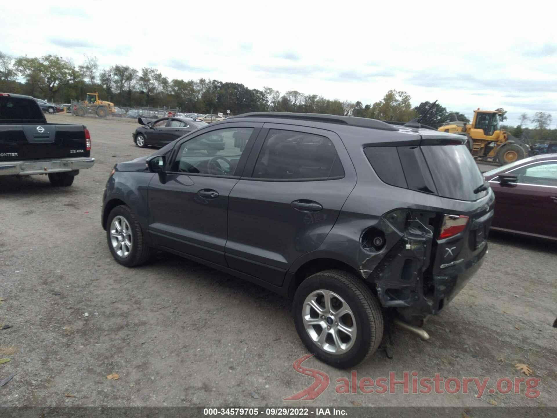 MAJ6S3GL6KC292914 2019 FORD ECOSPORT