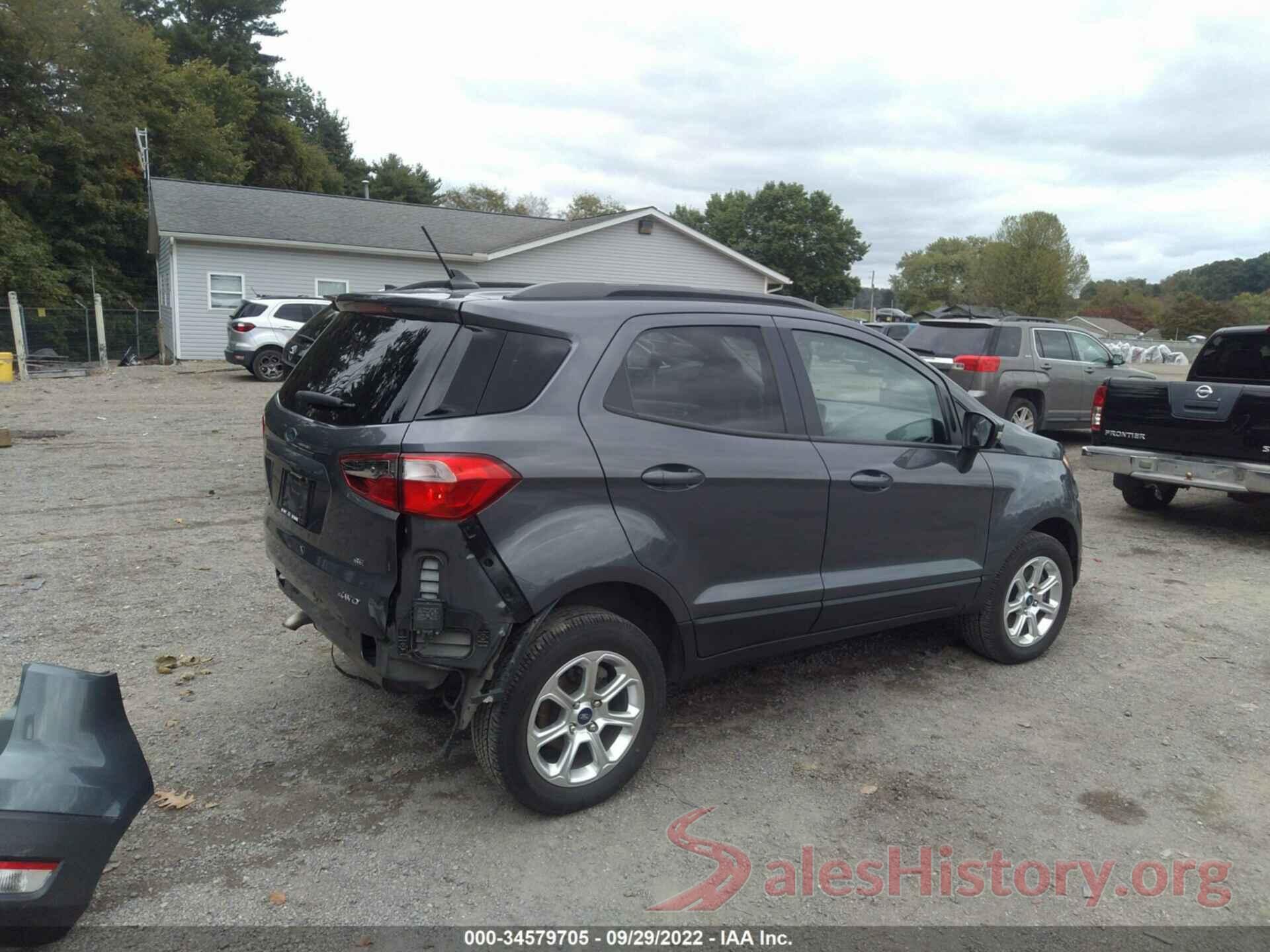 MAJ6S3GL6KC292914 2019 FORD ECOSPORT