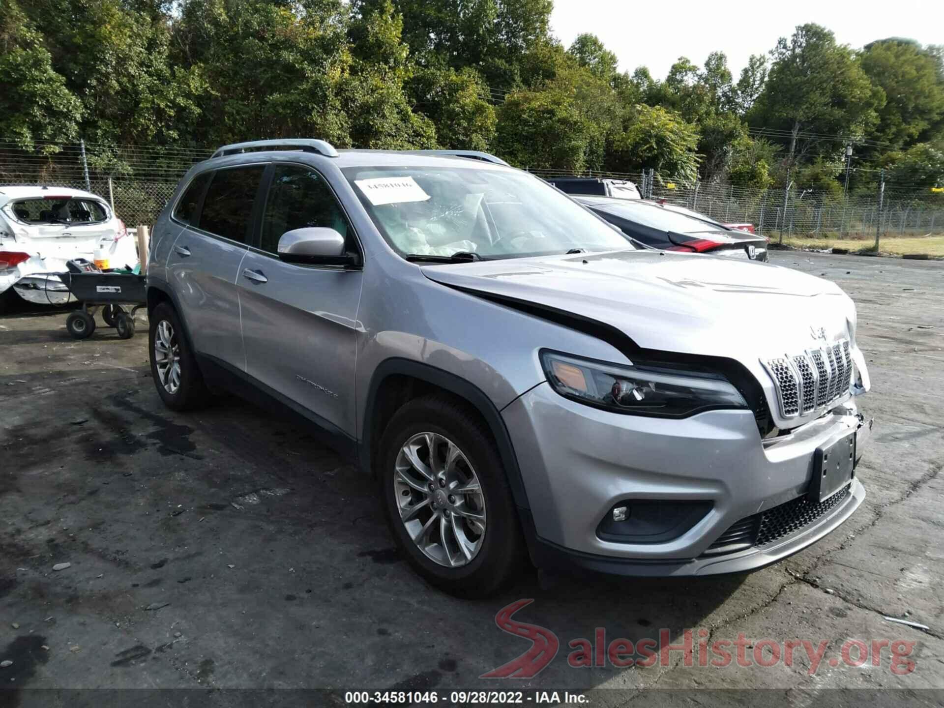 1C4PJLLB0KD187021 2019 JEEP CHEROKEE