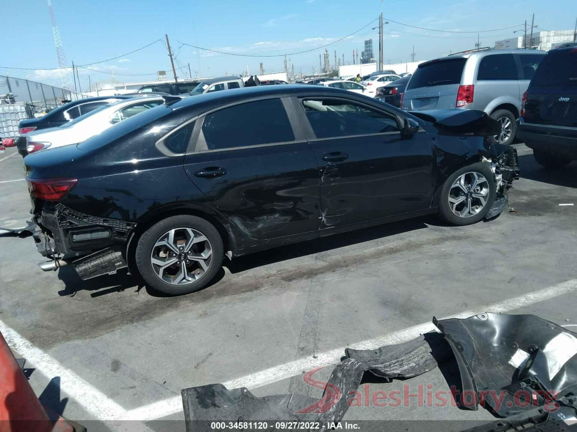 3KPF24AD8KE118594 2019 KIA FORTE