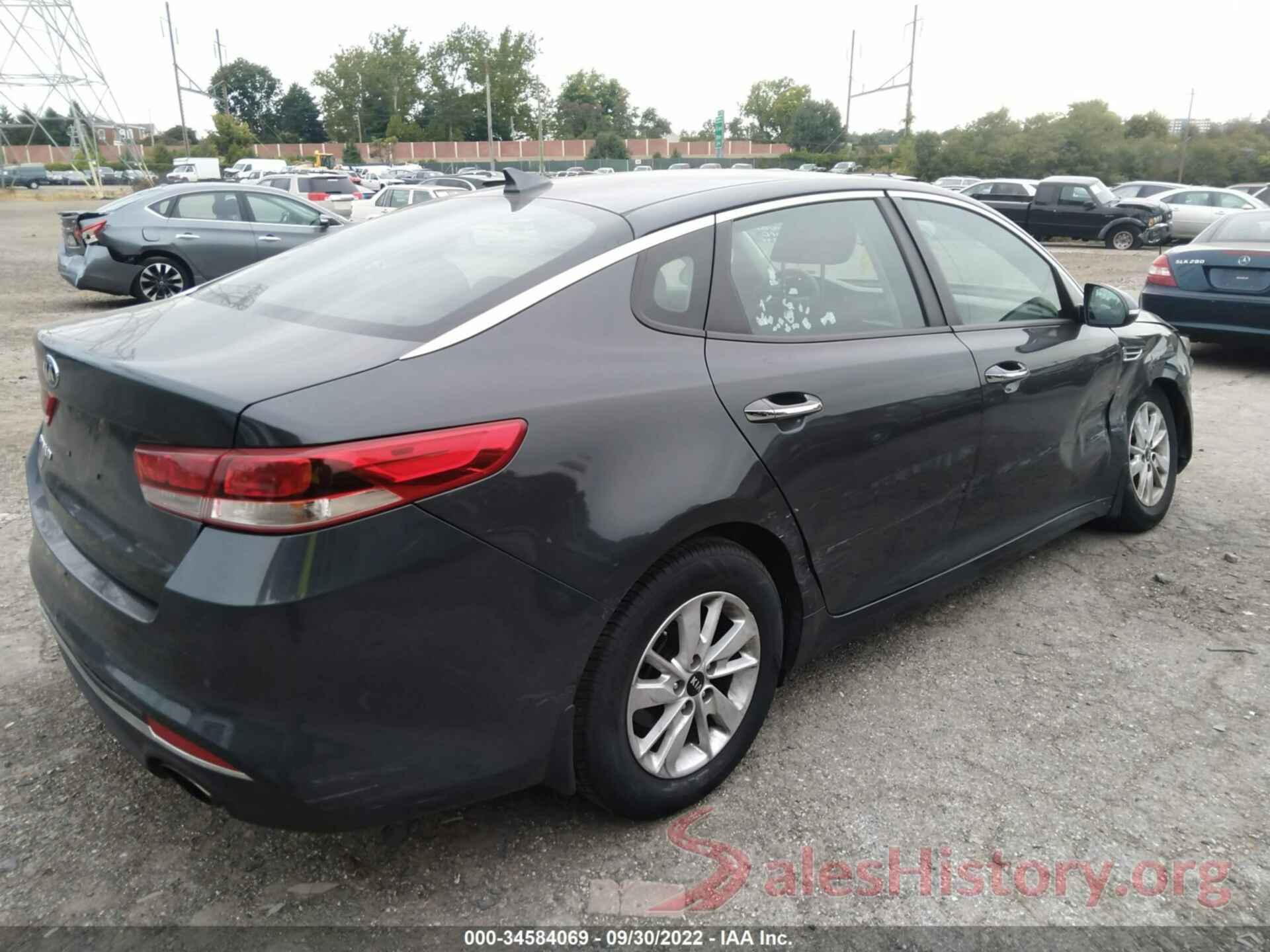 KNAGT4L33J5234895 2018 KIA OPTIMA