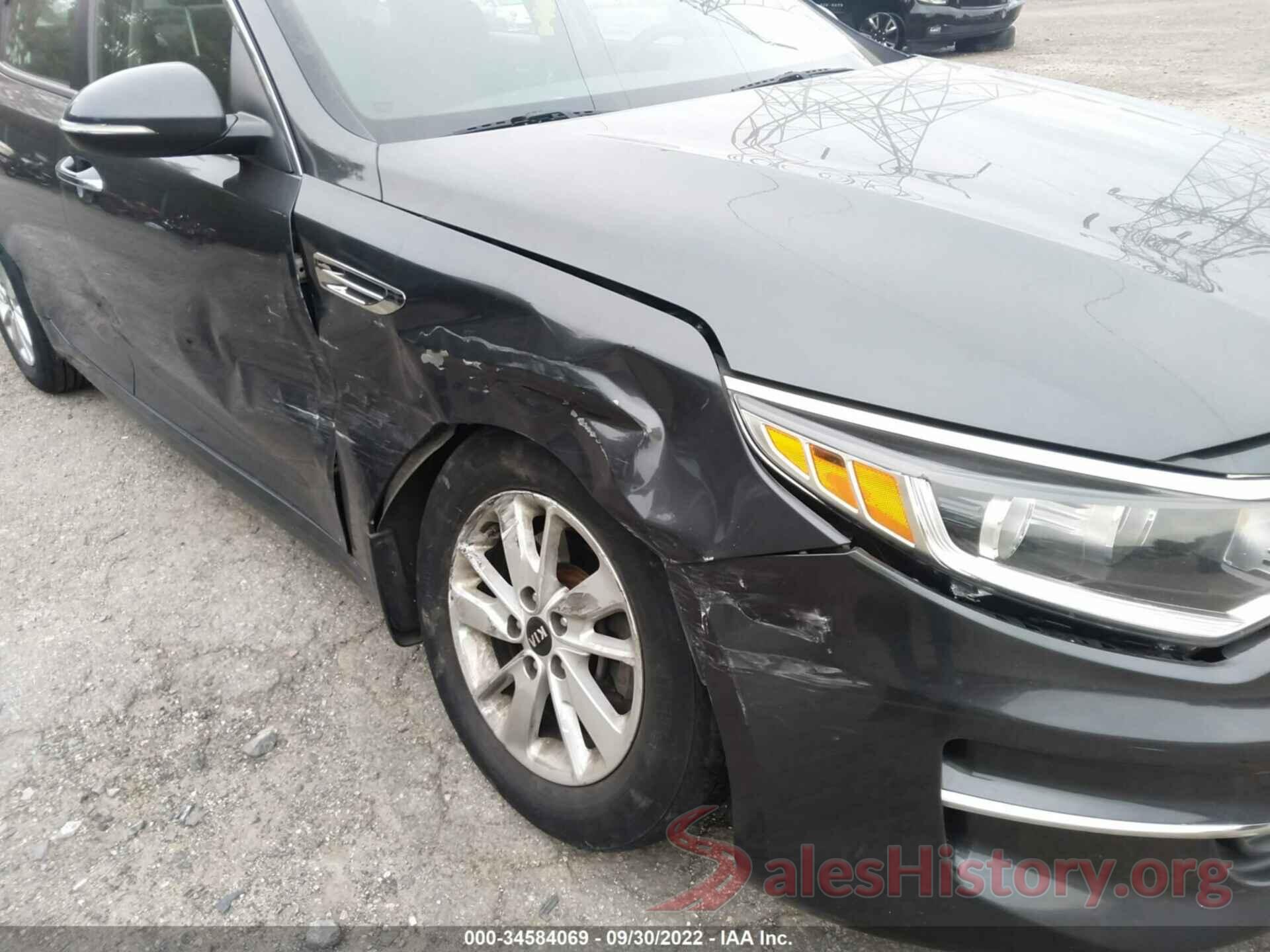 KNAGT4L33J5234895 2018 KIA OPTIMA