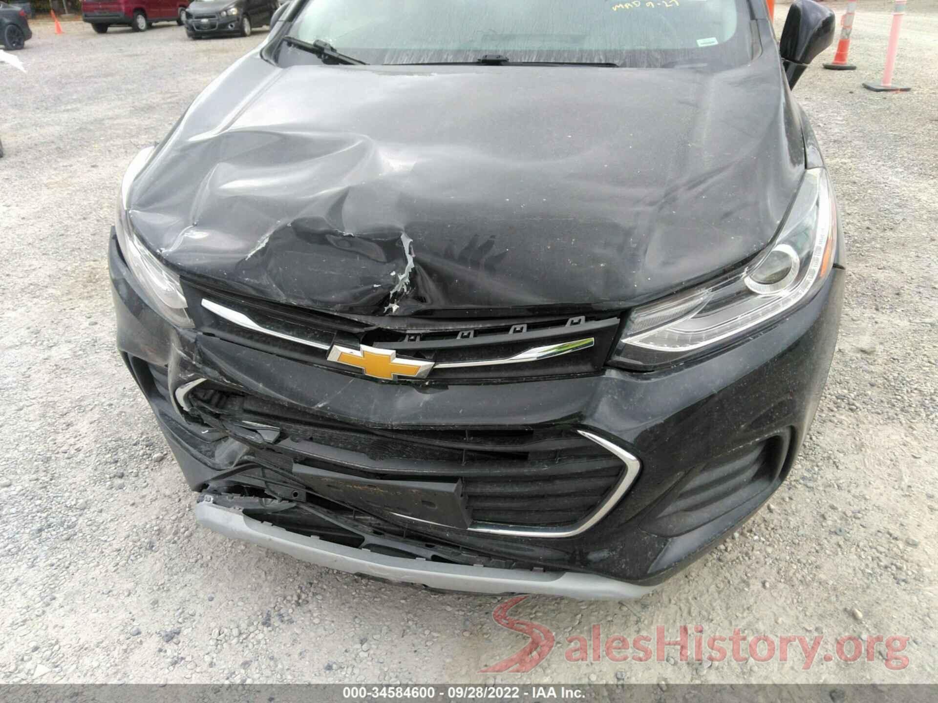 3GNCJLSB8JL256120 2018 CHEVROLET TRAX