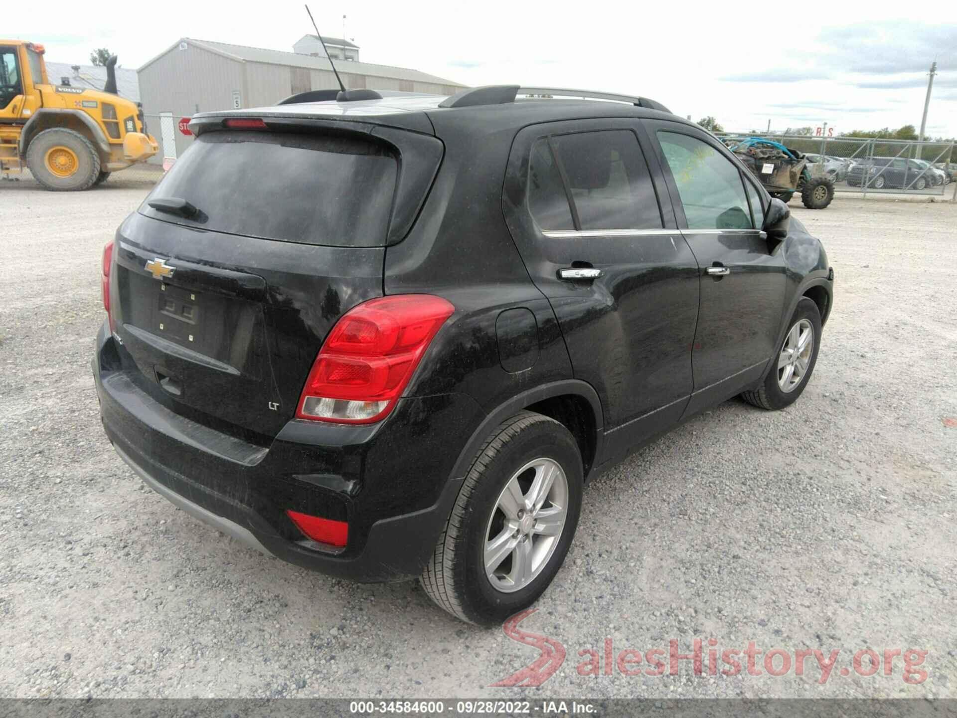 3GNCJLSB8JL256120 2018 CHEVROLET TRAX