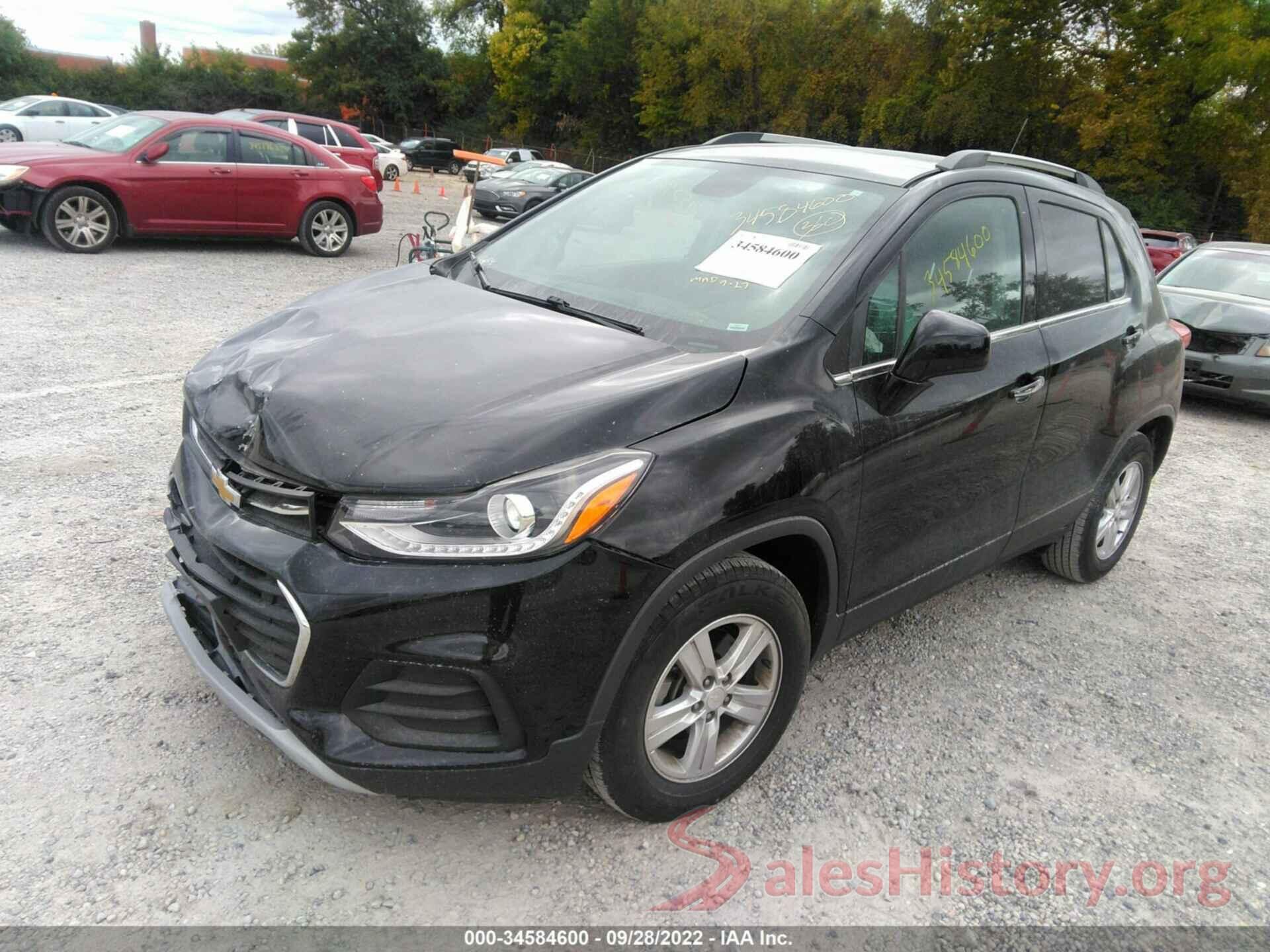 3GNCJLSB8JL256120 2018 CHEVROLET TRAX