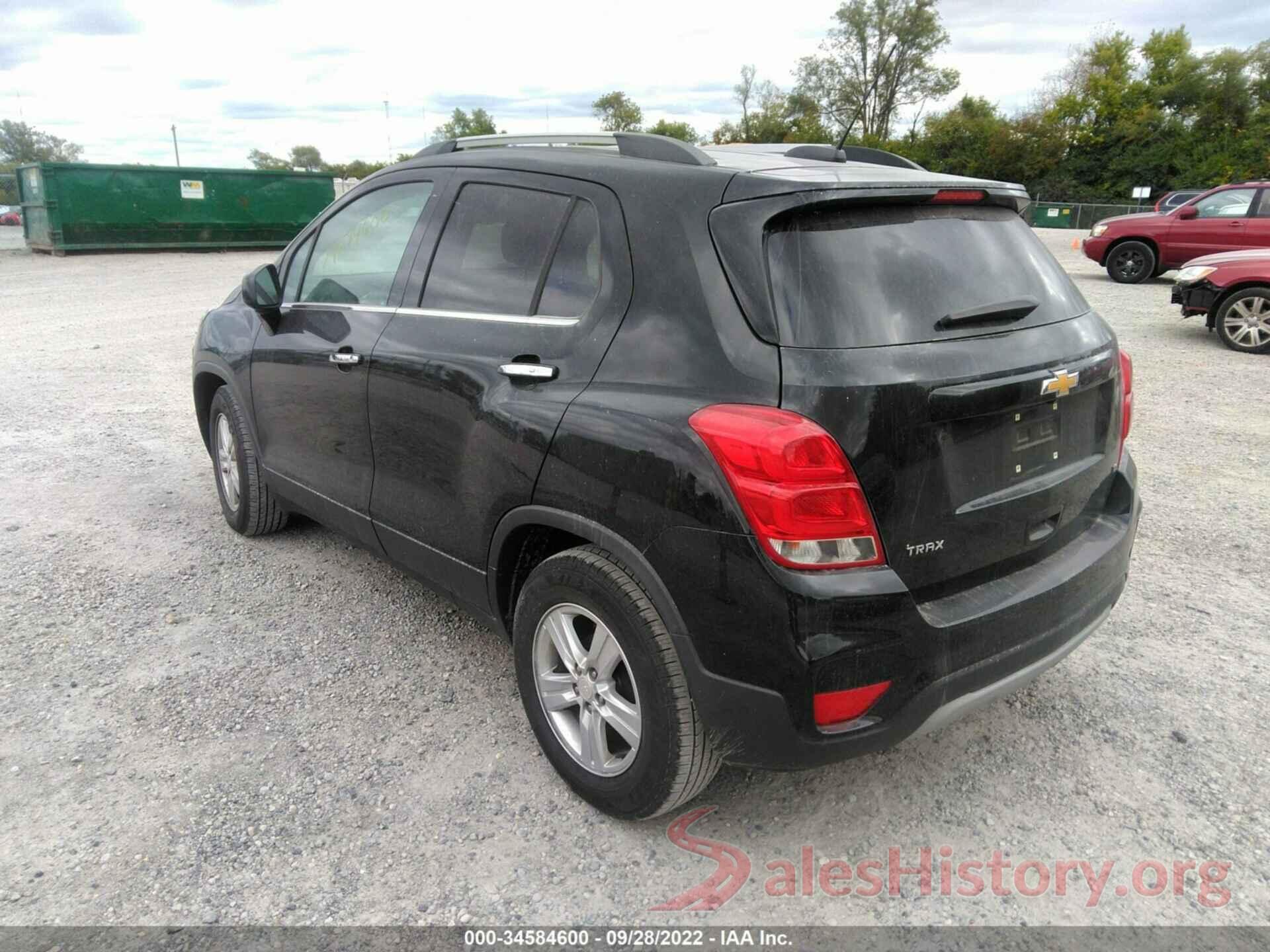 3GNCJLSB8JL256120 2018 CHEVROLET TRAX