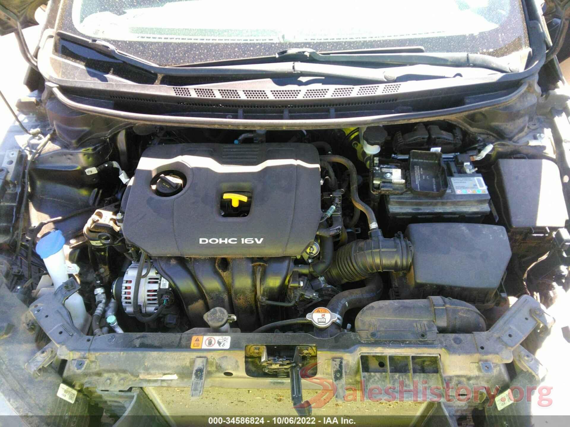 3KPFK4A70JE275187 2018 KIA FORTE