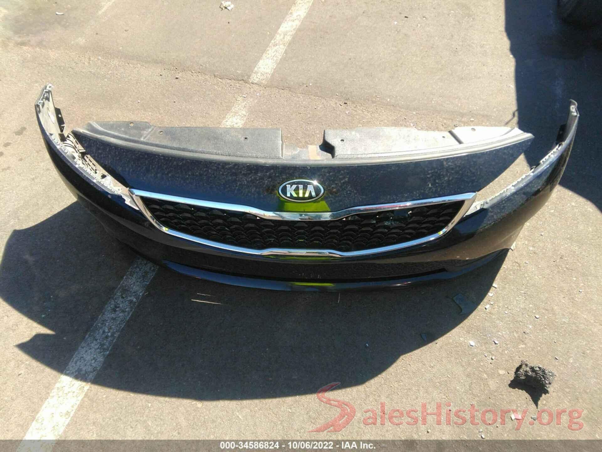 3KPFK4A70JE275187 2018 KIA FORTE