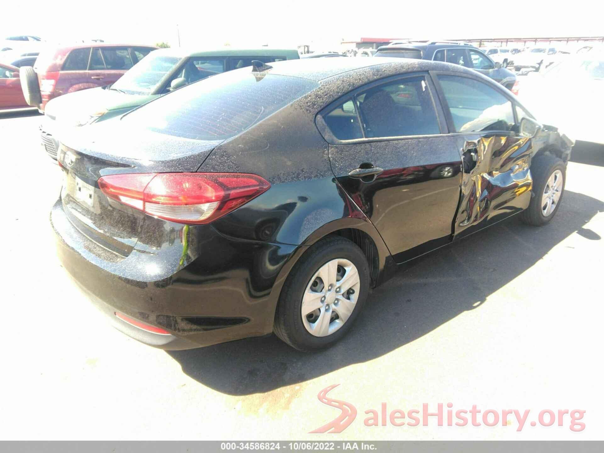 3KPFK4A70JE275187 2018 KIA FORTE