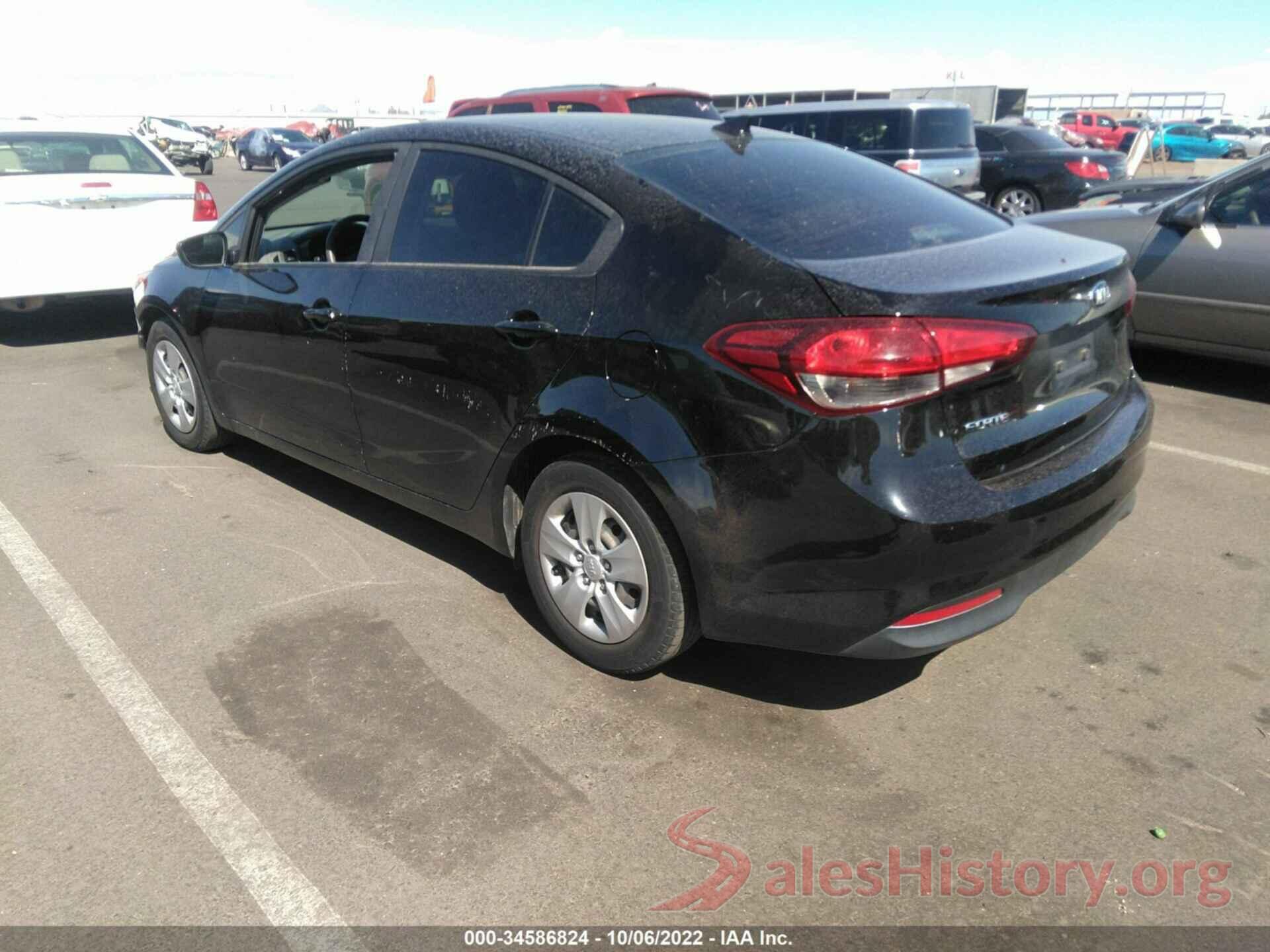 3KPFK4A70JE275187 2018 KIA FORTE