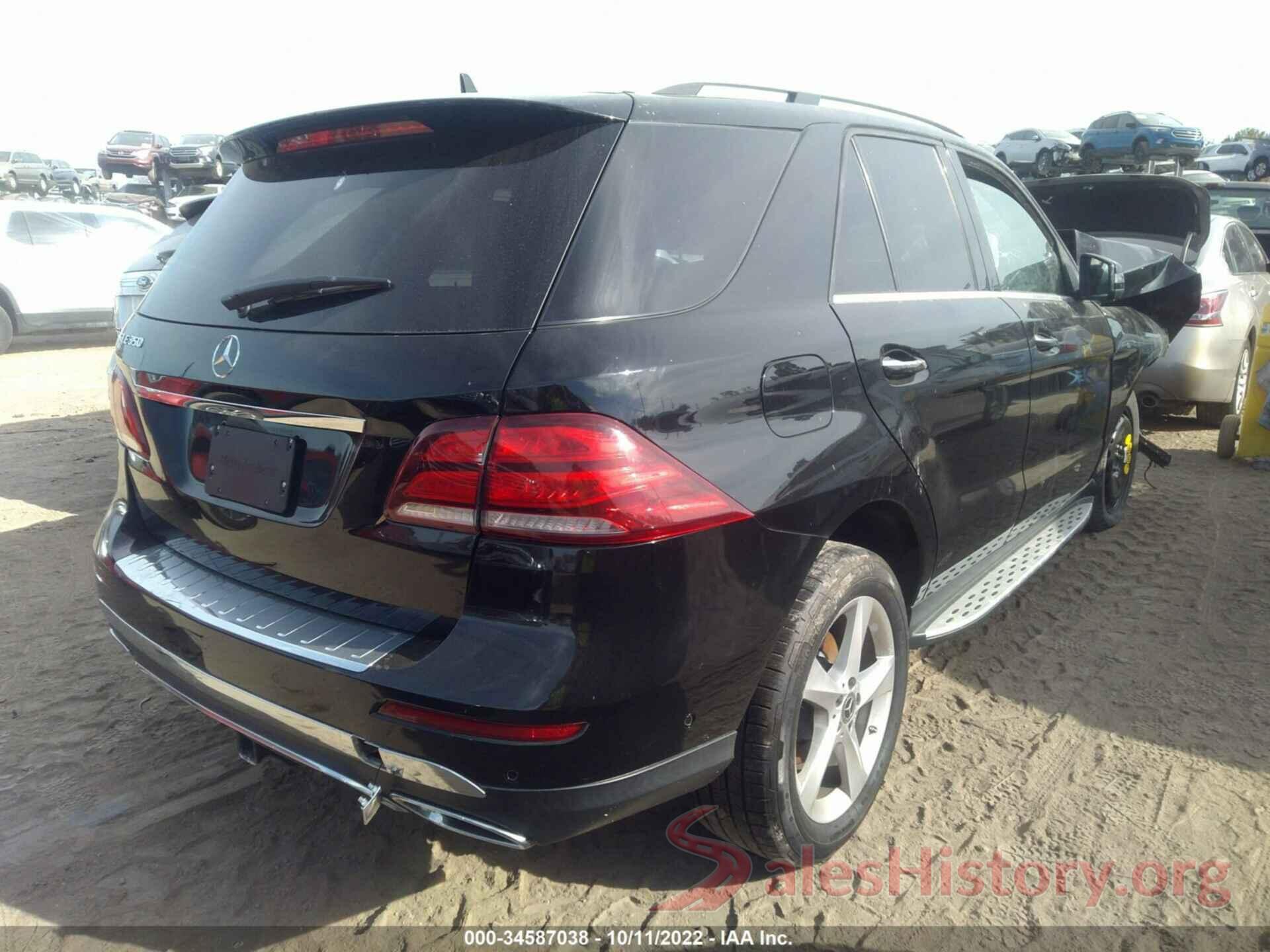 4JGDA5JB7JB009453 2018 MERCEDES-BENZ GLE