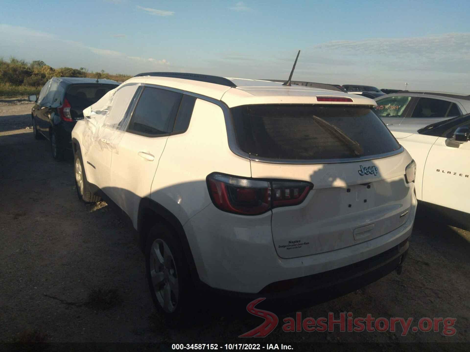 3C4NJCBB7JT186384 2018 JEEP COMPASS