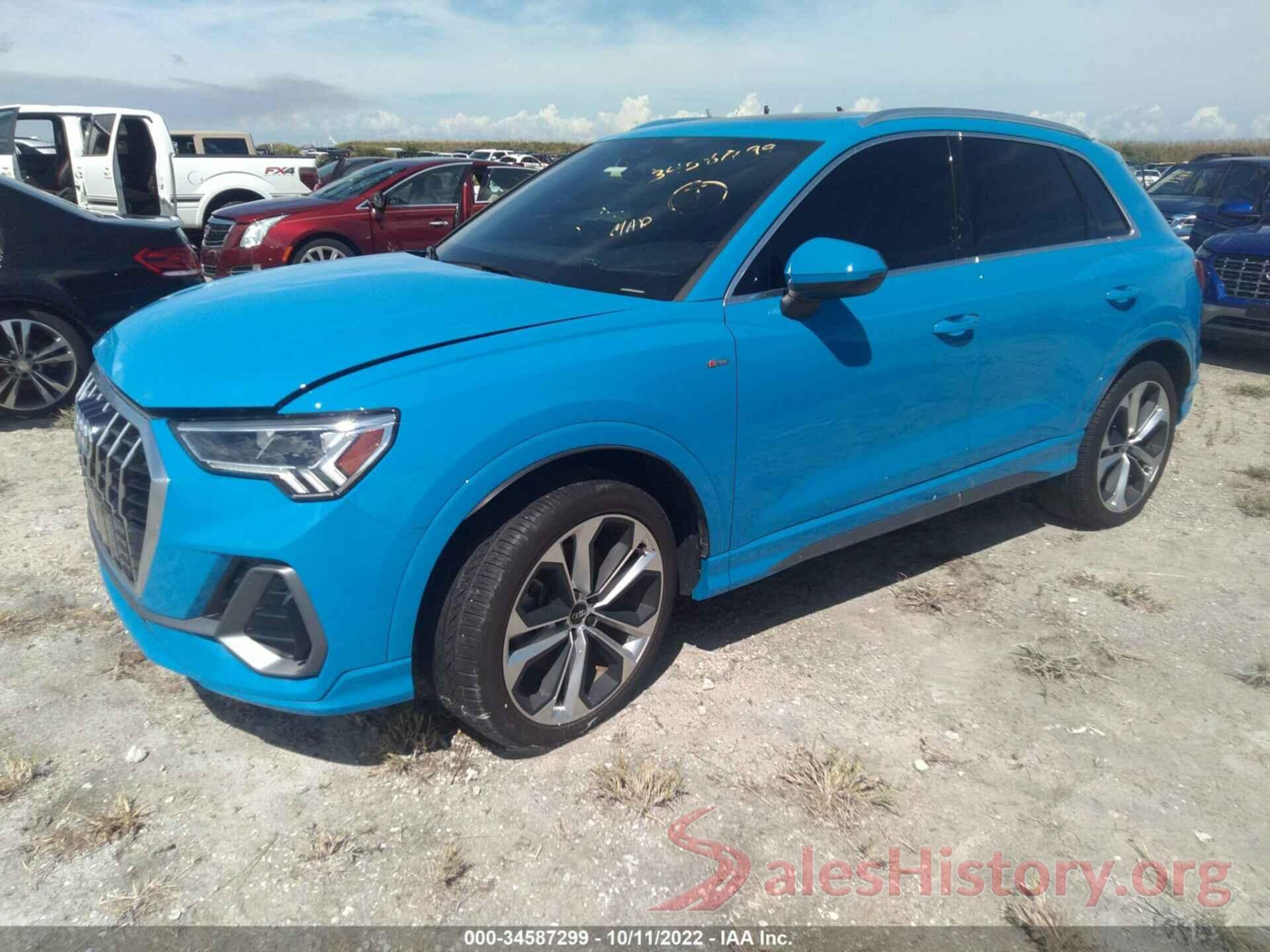 WA1EECF37L1064572 2020 AUDI Q3